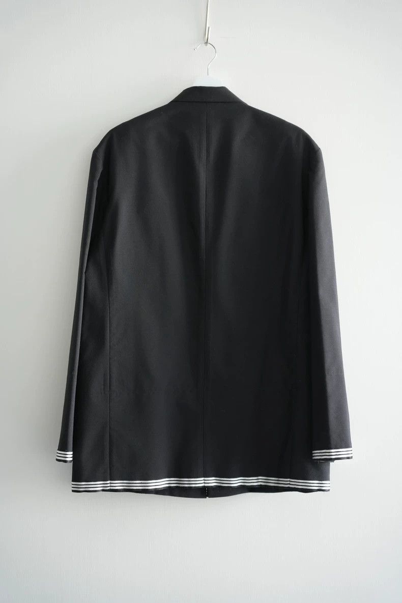 Yohji Yamamoto Yohji Yamamoto Black Stripe Blazer Jacket Size US L / EU 52-54 / 3 - 2 Thumbnail