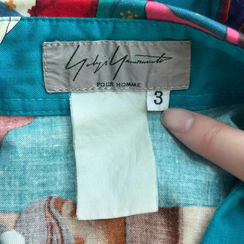 Yohji Yamamoto Yohji Yamamoto Indian Print Long Sleeve Shirt Size US M / EU 48-50 / 2 - 6 Thumbnail