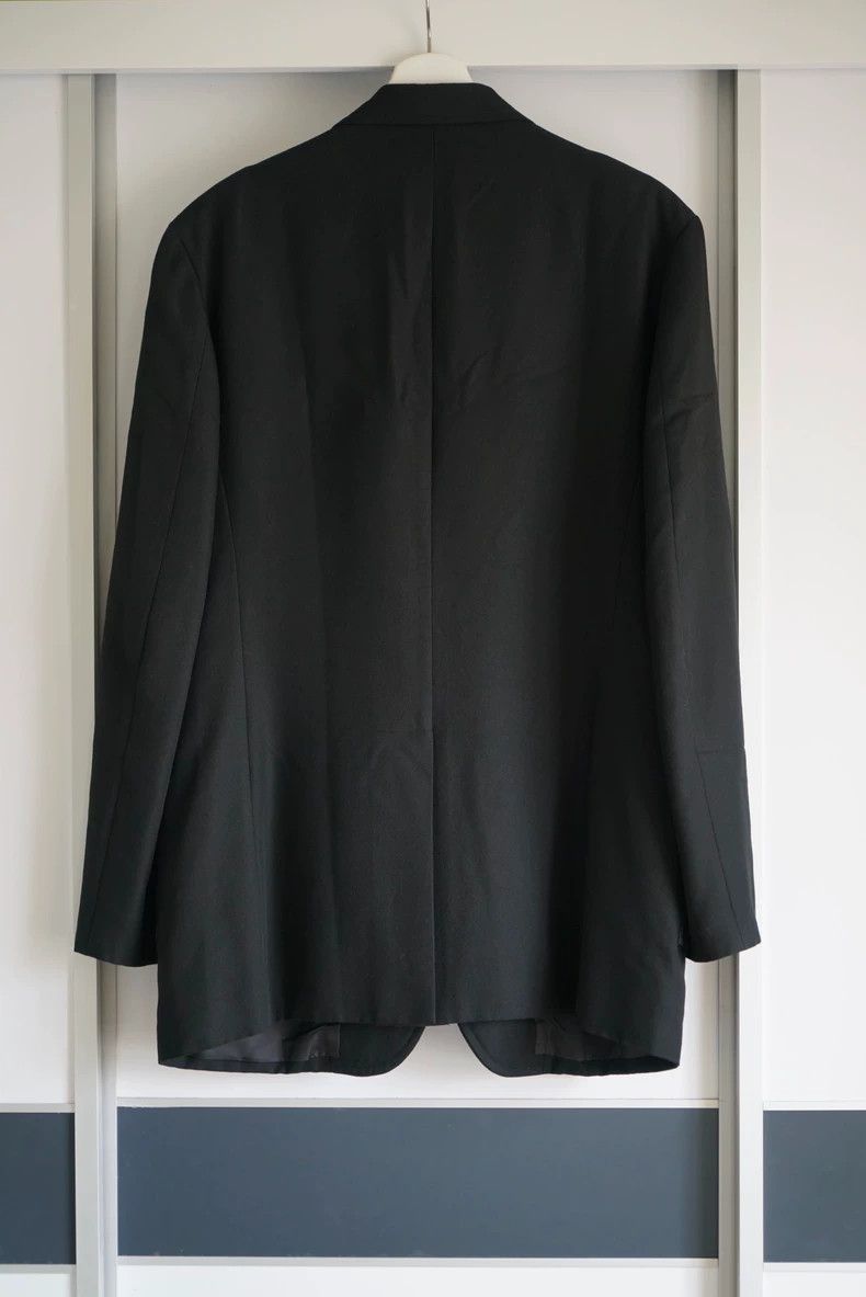 Yohji Yamamoto Yohji Yamamoto Multi-Pocket Black Blazer Size US M / EU 48-50 / 2 - 2 Thumbnail