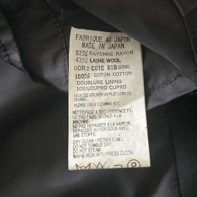 Yohji Yamamoto Yohji Yamamoto Multi-Pocket Black Blazer Size US M / EU 48-50 / 2 - 6 Thumbnail