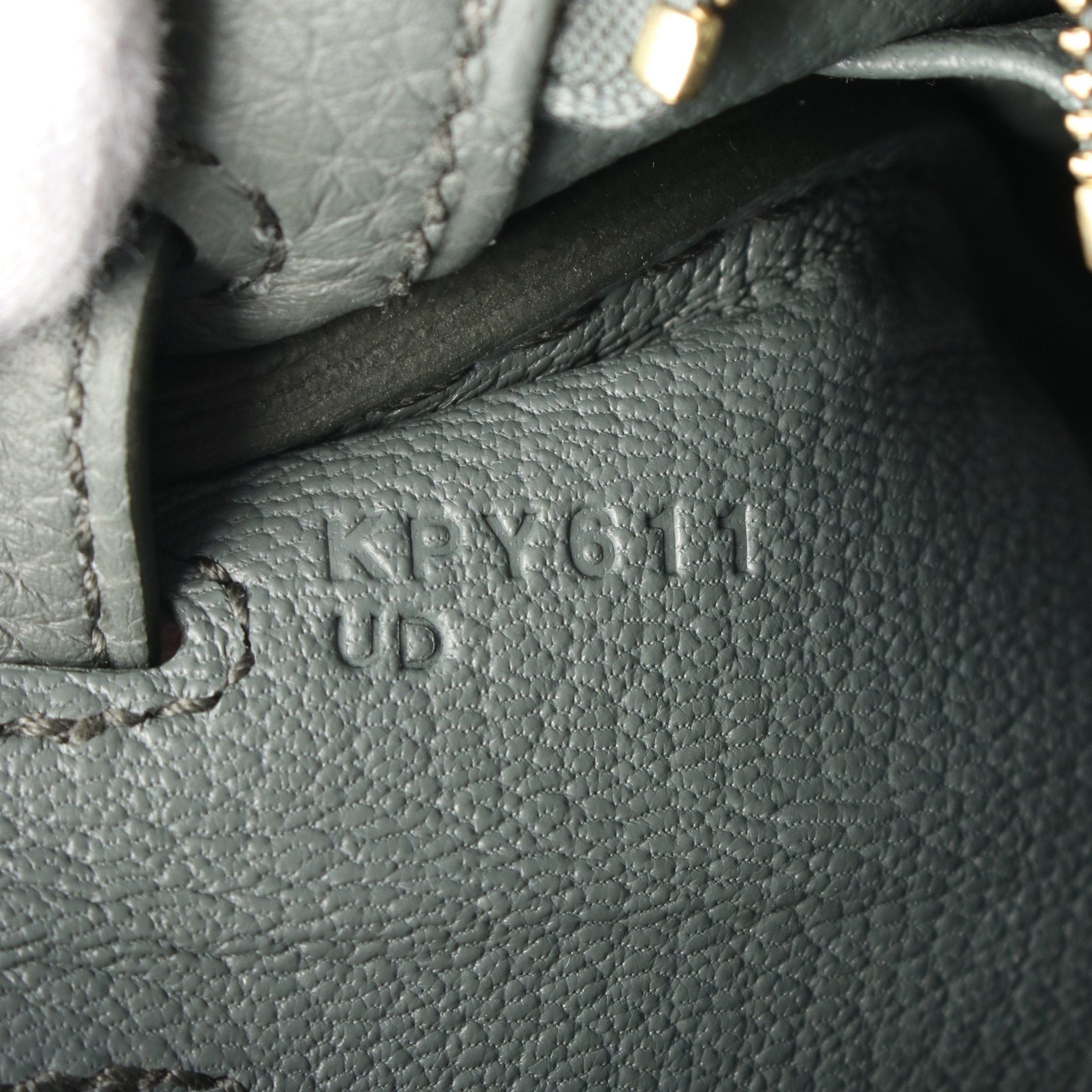 Hermes Hermes Kelly 25 Veil Amando Handbag Togo Gray Green Gold Hardware Inner Stitch K Stamp Size ONE SIZE - 5 Thumbnail
