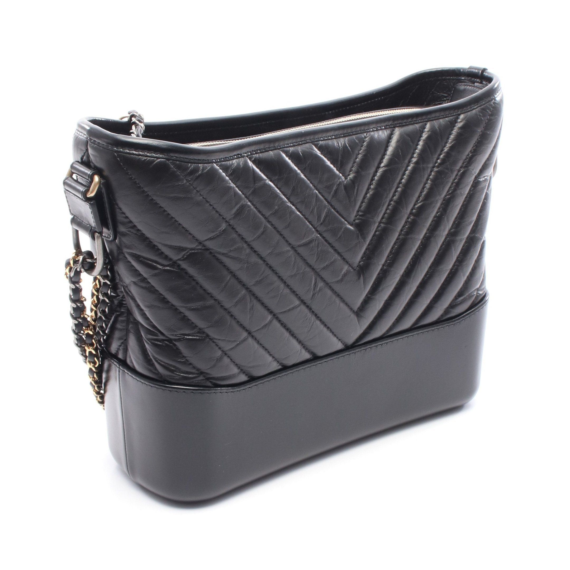 Chanel Chanel Gabriel De Chanel Large Hobo Chain Shoulder Bag Leather Black Combination Metal Fittings Size ONE SIZE - 2 Thumbnail
