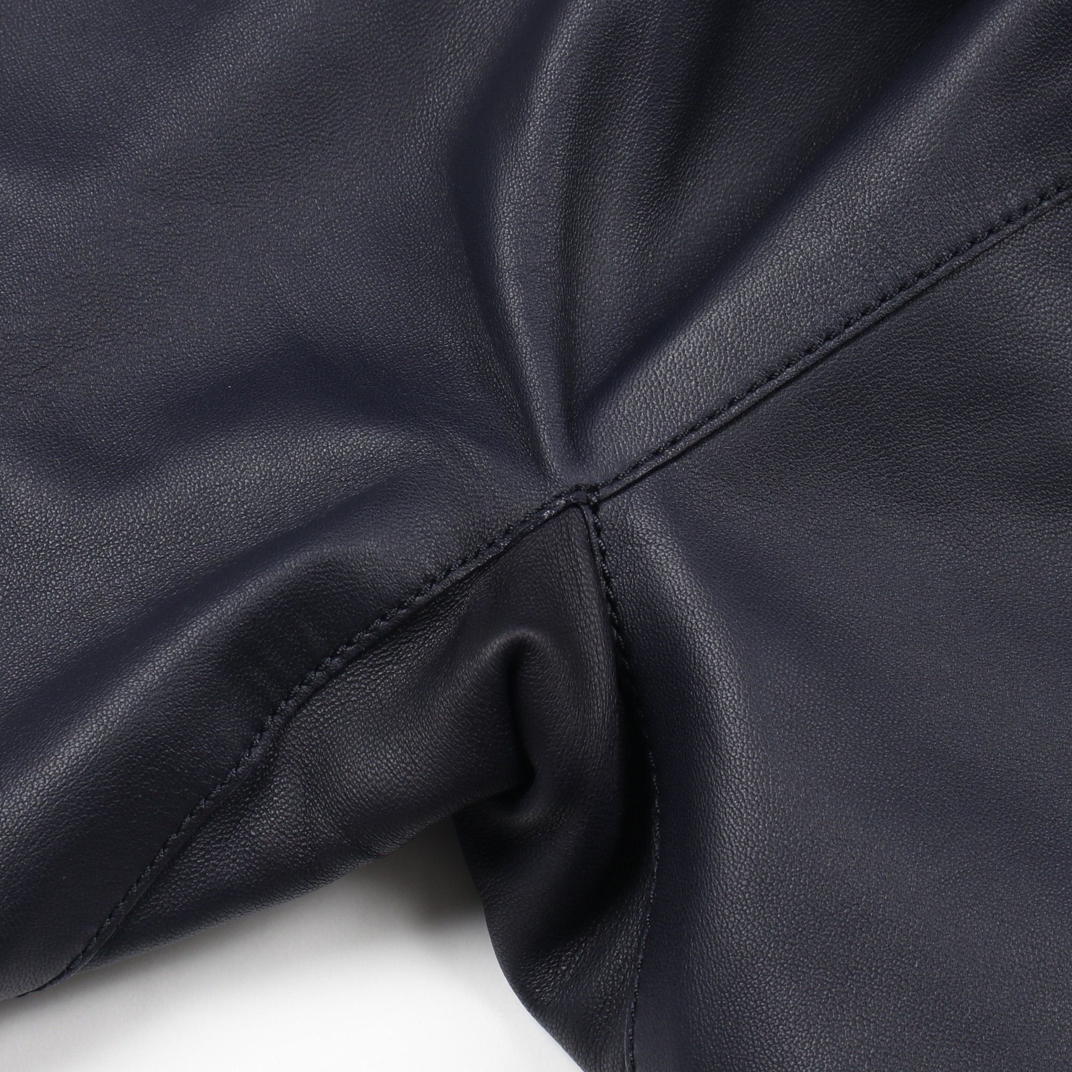 Hermes Hermes Clic Clac A Pois Jacket Short Sleeve Lambskin Dark Navy Size ONE SIZE - 10 Thumbnail