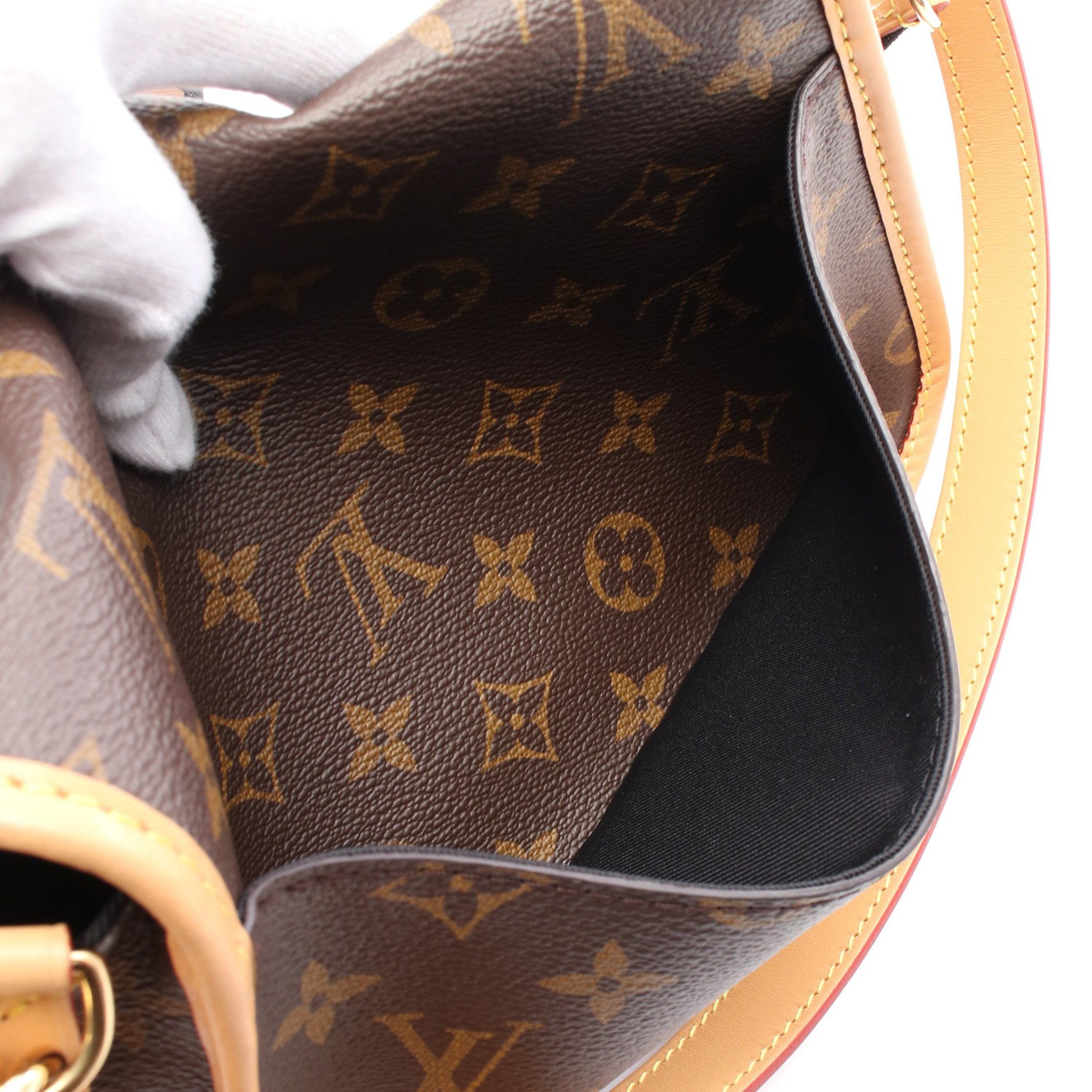 Louis Vuitton Louis Vuitton Diane Nm Pm Monogram Shoulder Bag Leather Brown Size ONE SIZE - 5 Thumbnail