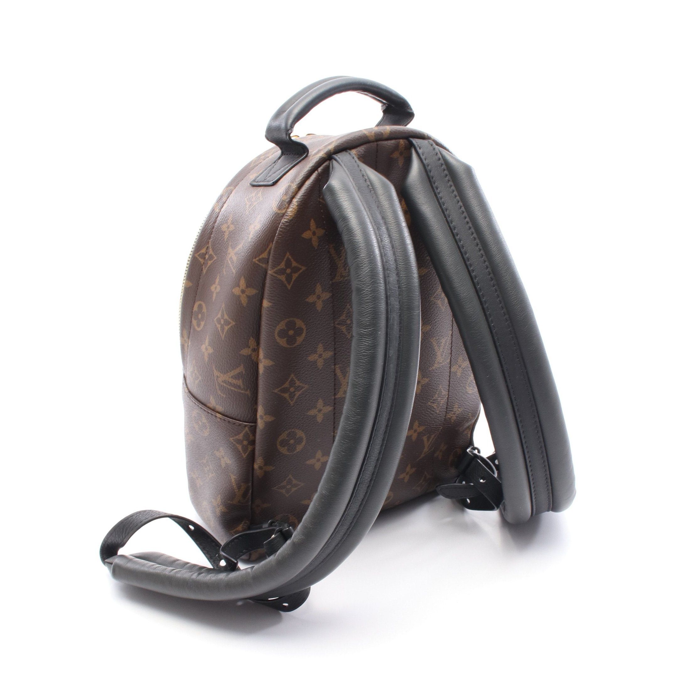Louis Vuitton Louis Vuitton Palm Springs Backpack Pm Monogram Rucksack Leather Brown Black Size ONE SIZE - 2 Thumbnail