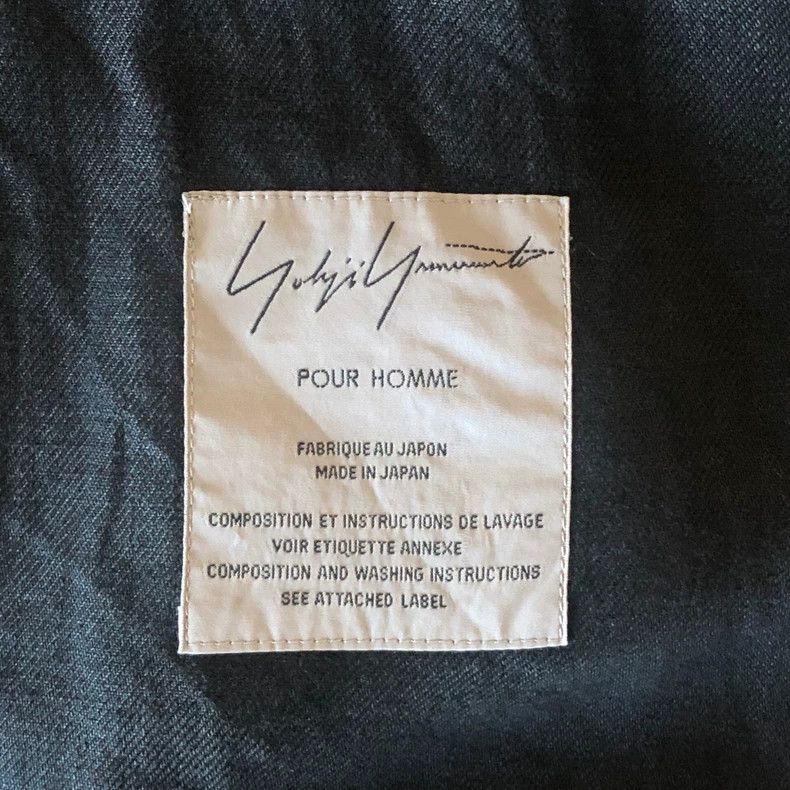 Yohji Yamamoto Yohji Yamamoto Linen Coat with Striped Sleeves Size US M / EU 48-50 / 2 - 6 Thumbnail