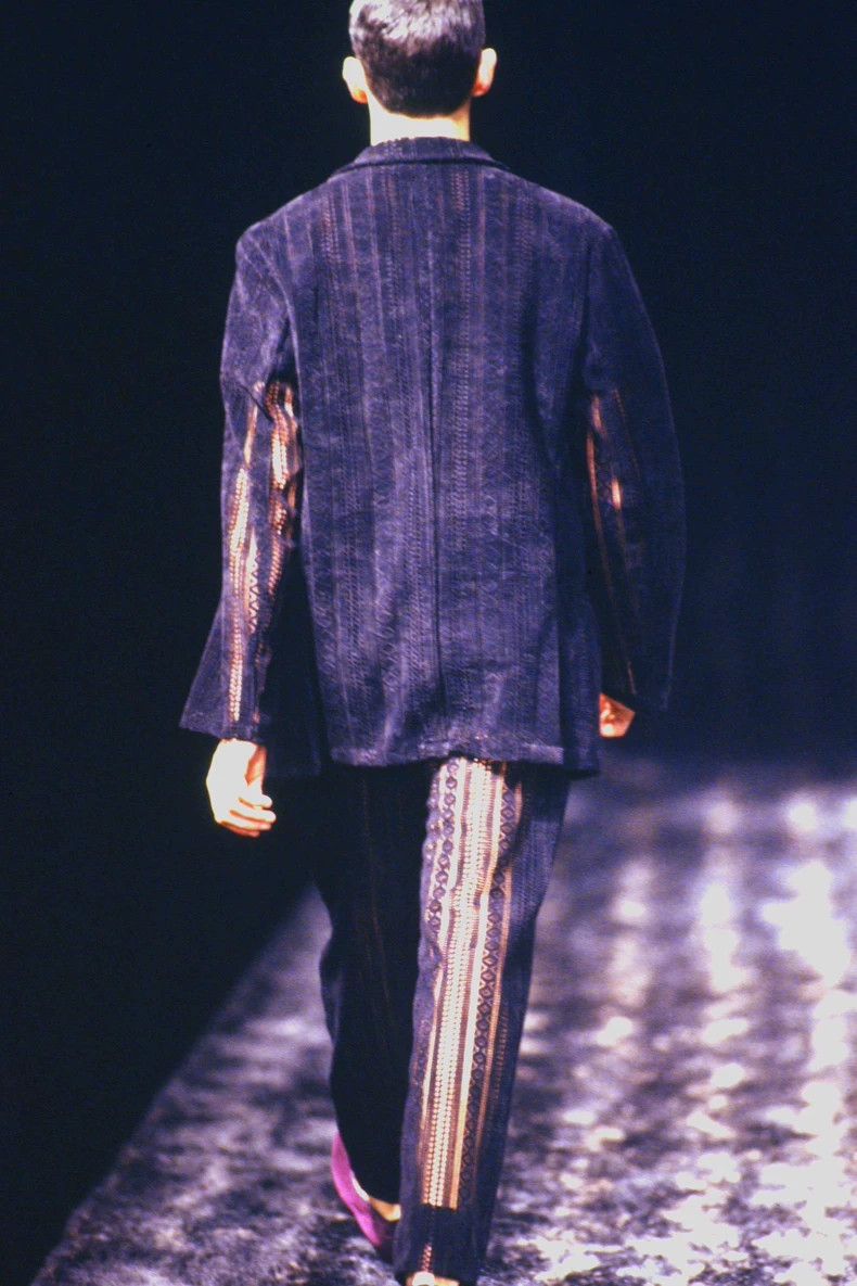 Yohji Yamamoto Yohji Yamamoto Lace Velvet Outfit Set Size US S / EU 44-46 / 1 - 8 Thumbnail