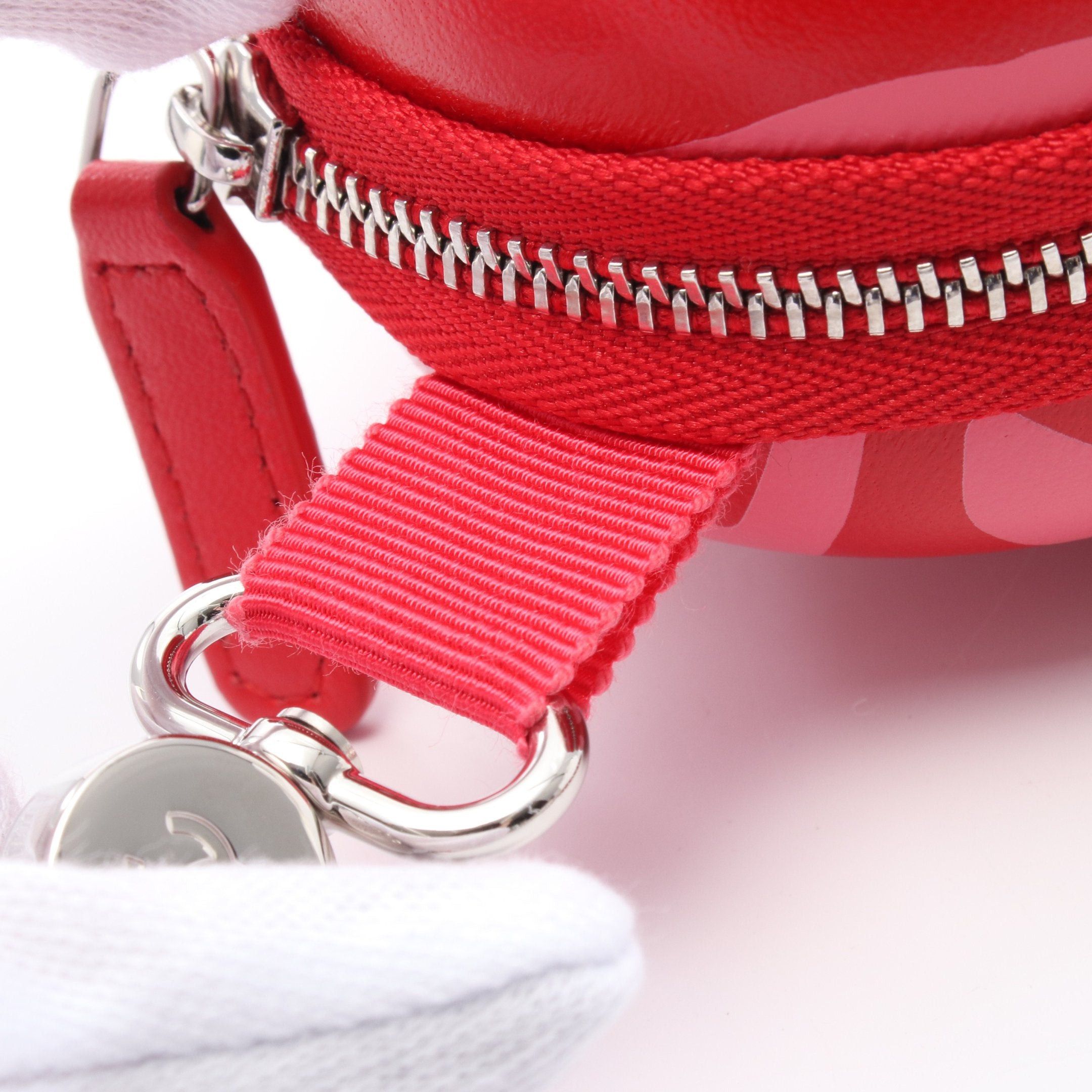 Chanel Chanel Coco Neige Convertible Zip Around Sunglasses Case Chain Shoulder Bag Leather Red Pink Silver Hardware Size ONE SIZE - 6 Thumbnail