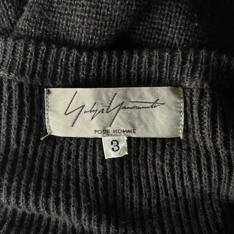 Yohji Yamamoto Yohji Yamamoto Black Zip-Up Cardigan Size US L / EU 52-54 / 3 - 5 Thumbnail