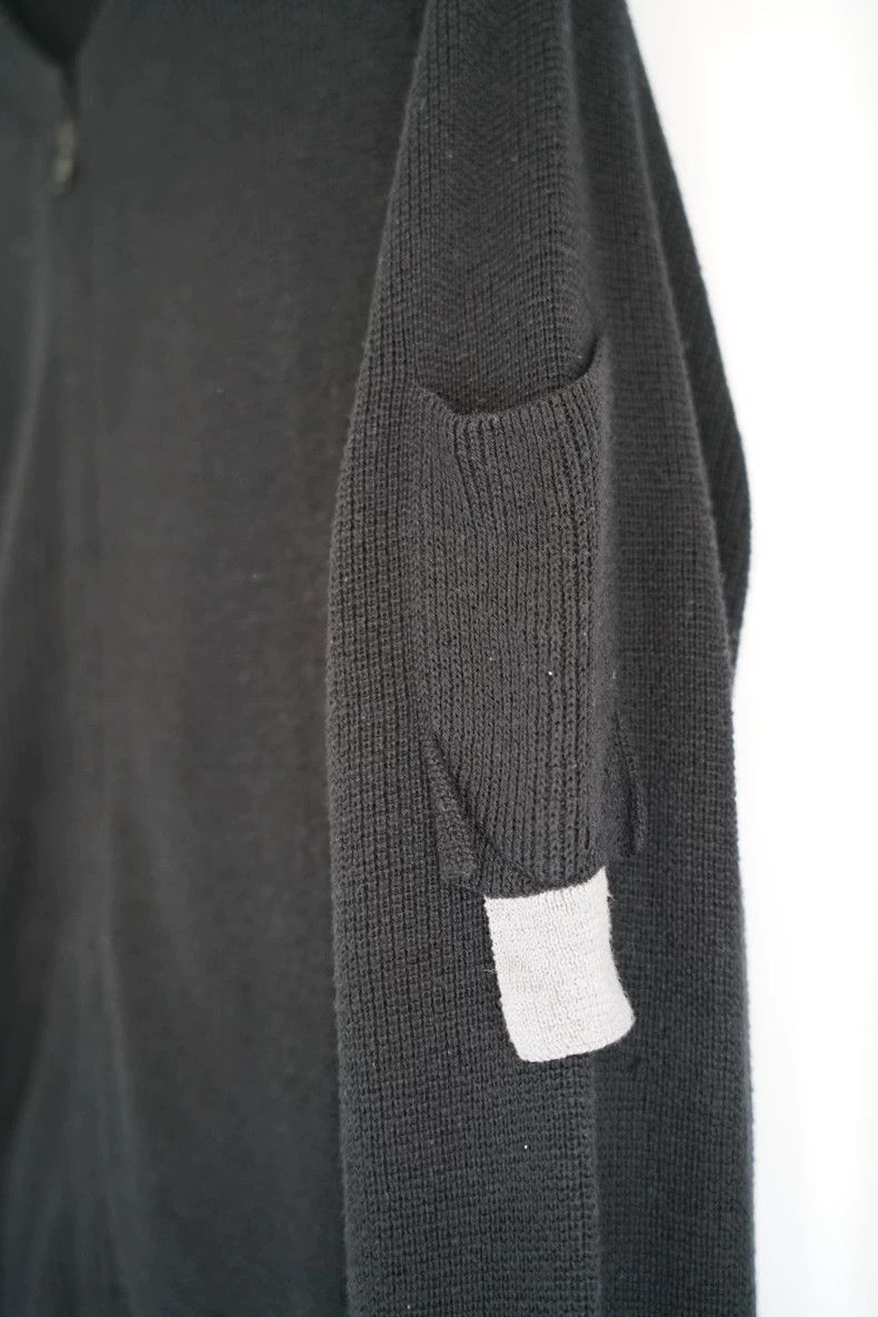 Yohji Yamamoto Yohji Yamamoto Black Zip-Up Cardigan Size US L / EU 52-54 / 3 - 4 Thumbnail