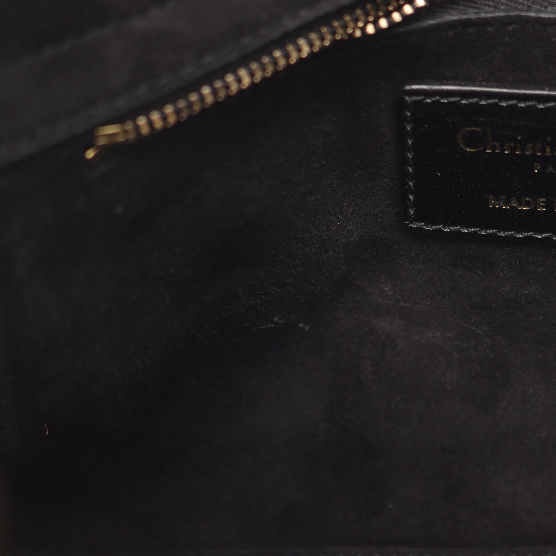 Dior Dior Lady Dior Small Canage Handbag Leather Black Size ONE SIZE - 5 Thumbnail