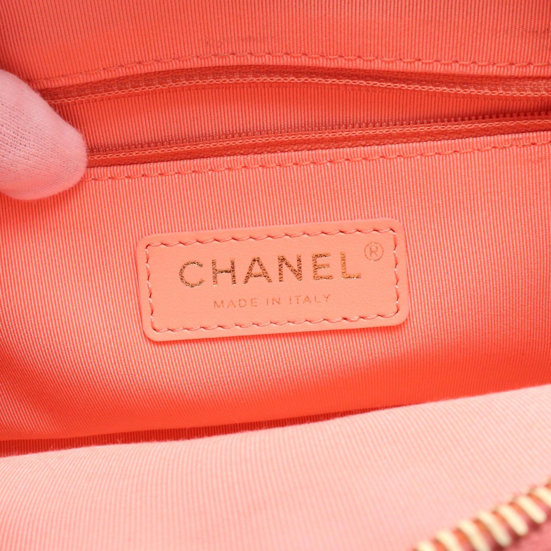 Chanel Chanel Coco Mark Chain Shoulder Bag Leather Pink Gold Hardware Bijou Size ONE SIZE - 4 Thumbnail