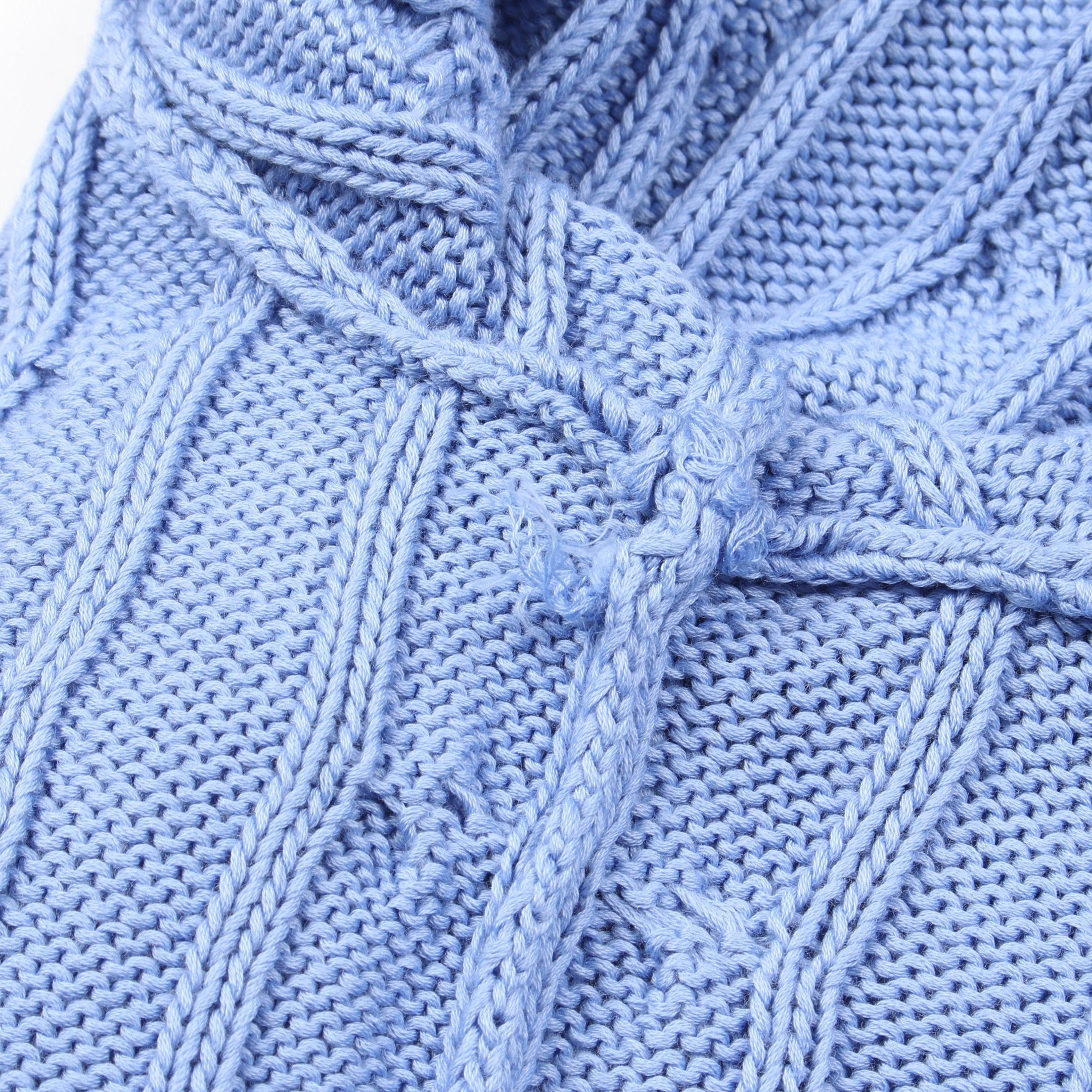 Ralph Lauren Ralph Lauren Knit V-Neck Cotton Blue Size ONE SIZE - 5 Thumbnail