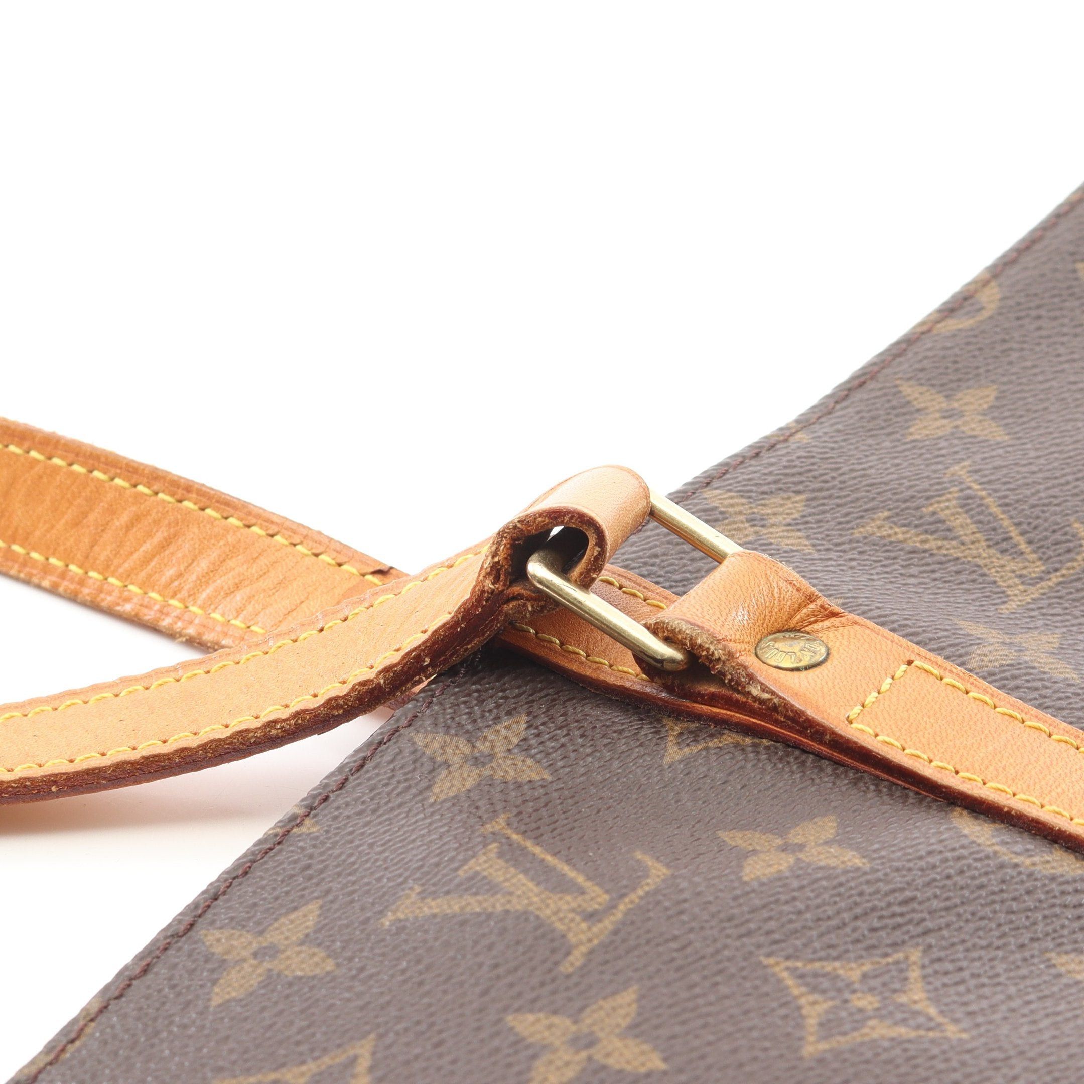 Louis Vuitton Louis Vuitton Sac Shopping Monogram Shoulder Bag Tote Leather Brown Size ONE SIZE - 10 Thumbnail