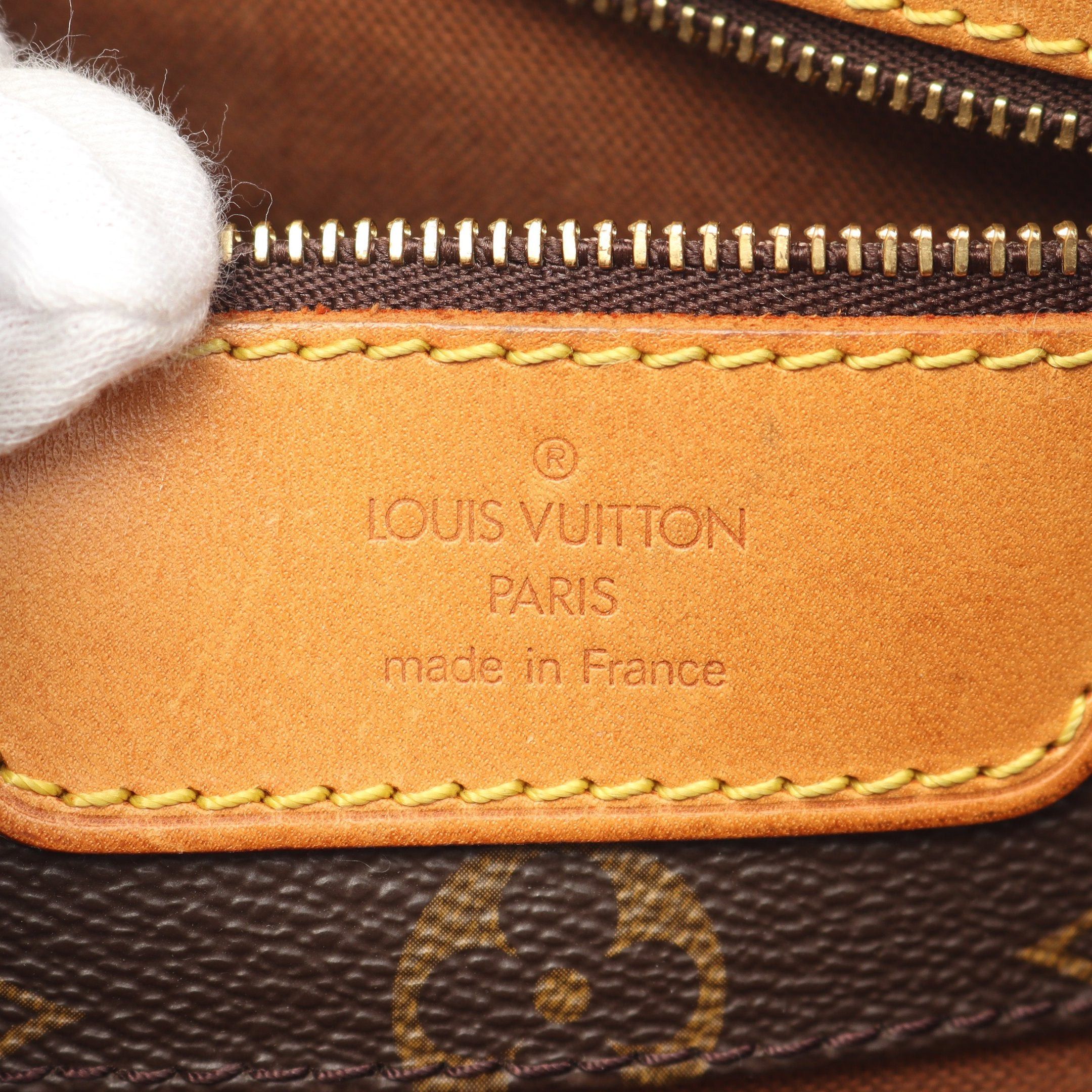 Louis Vuitton Louis Vuitton Sac Shopping Monogram Shoulder Bag Tote Leather Brown Size ONE SIZE - 4 Thumbnail