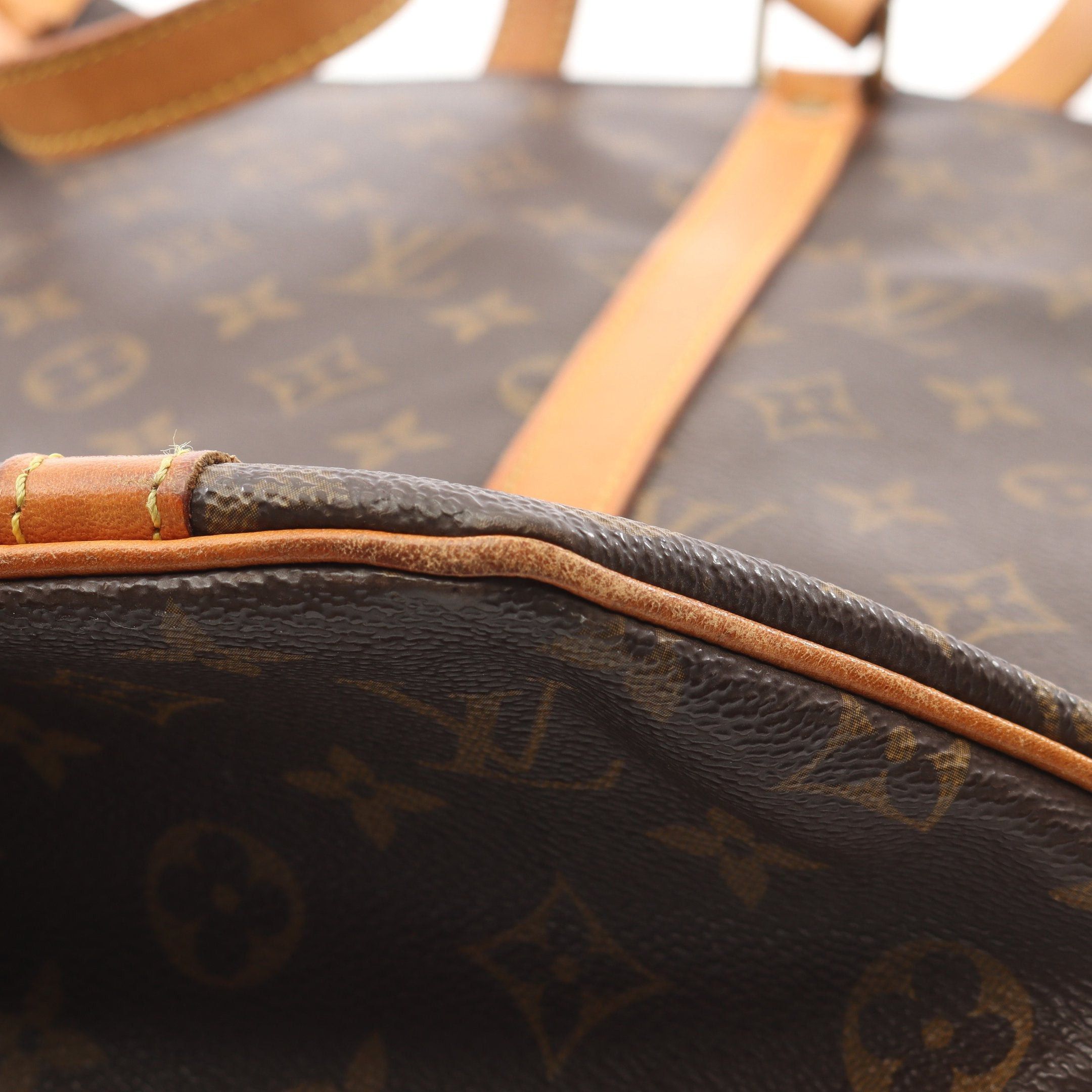 Louis Vuitton Louis Vuitton Sac Shopping Monogram Shoulder Bag Tote Leather Brown Size ONE SIZE - 7 Thumbnail