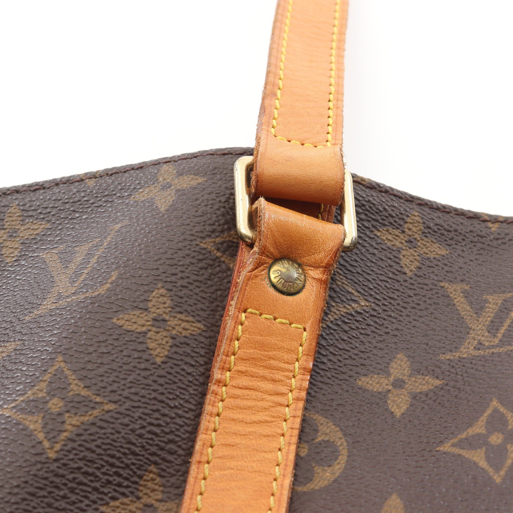 Louis Vuitton Louis Vuitton Sac Shopping Monogram Shoulder Bag Tote Leather Brown Size ONE SIZE - 8 Thumbnail