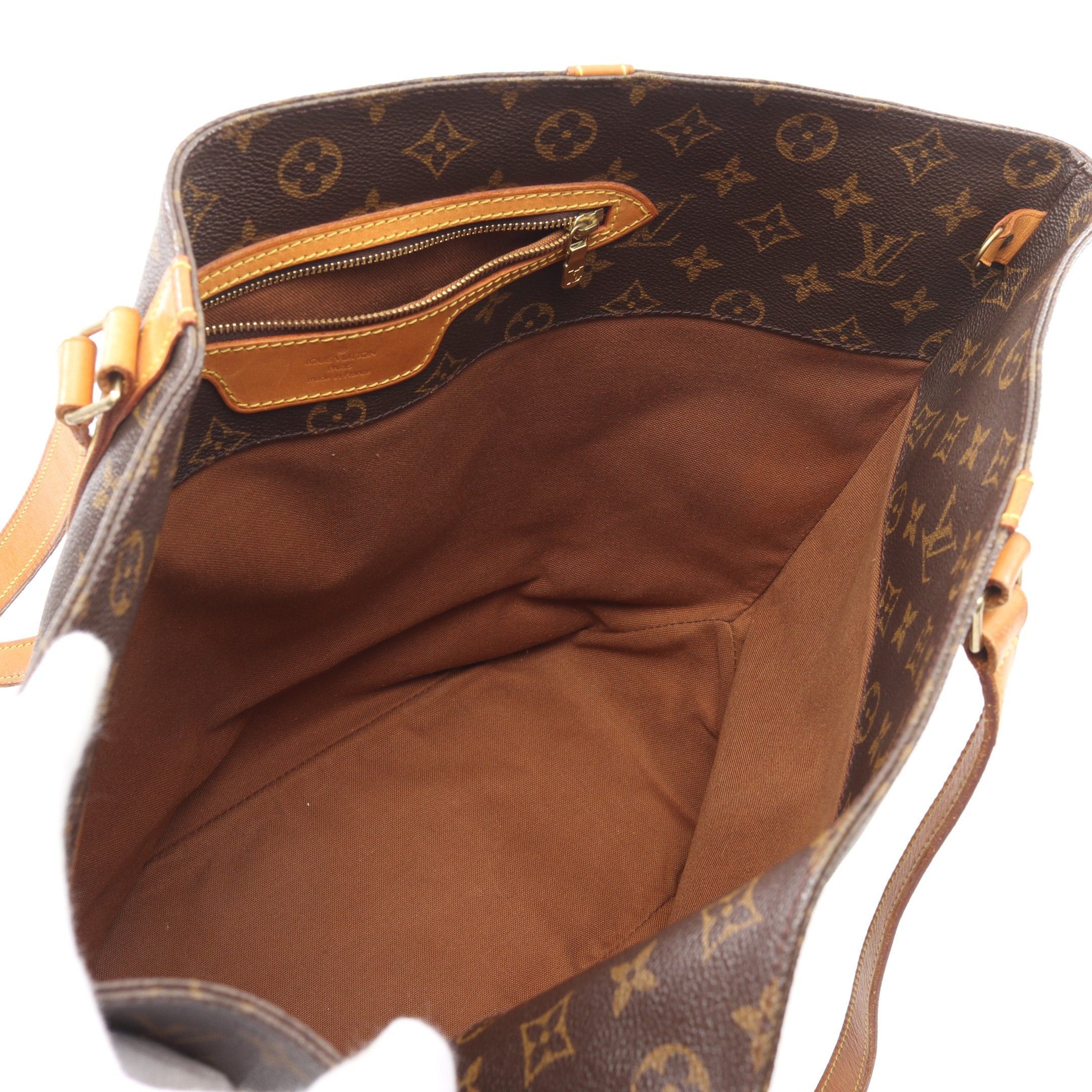 Louis Vuitton Louis Vuitton Sac Shopping Monogram Shoulder Bag Tote Leather Brown Size ONE SIZE - 3 Thumbnail