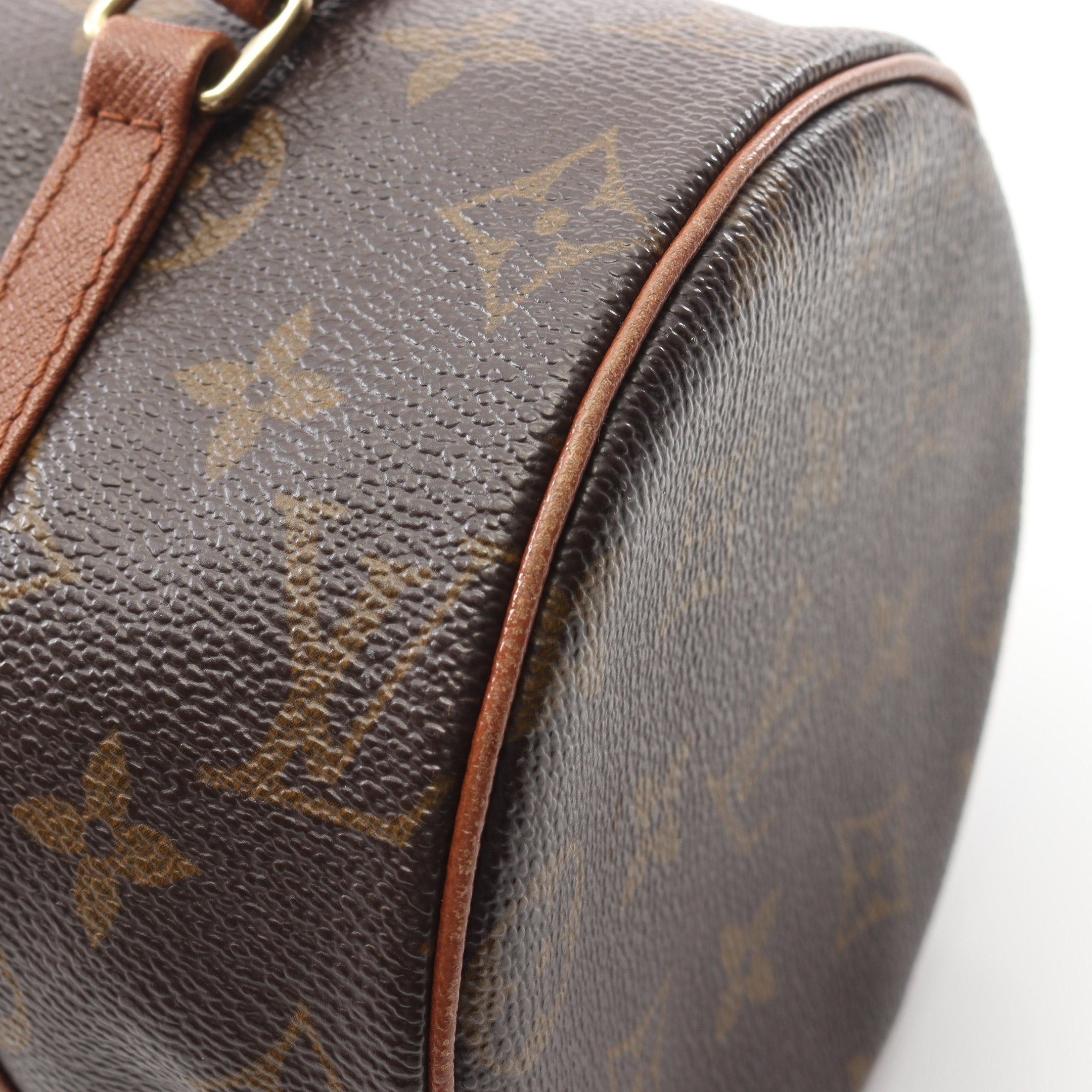 Louis Vuitton Louis Vuitton Papillon 26 Monogram Old Model Handbag Leather Brown Size ONE SIZE - 7 Thumbnail