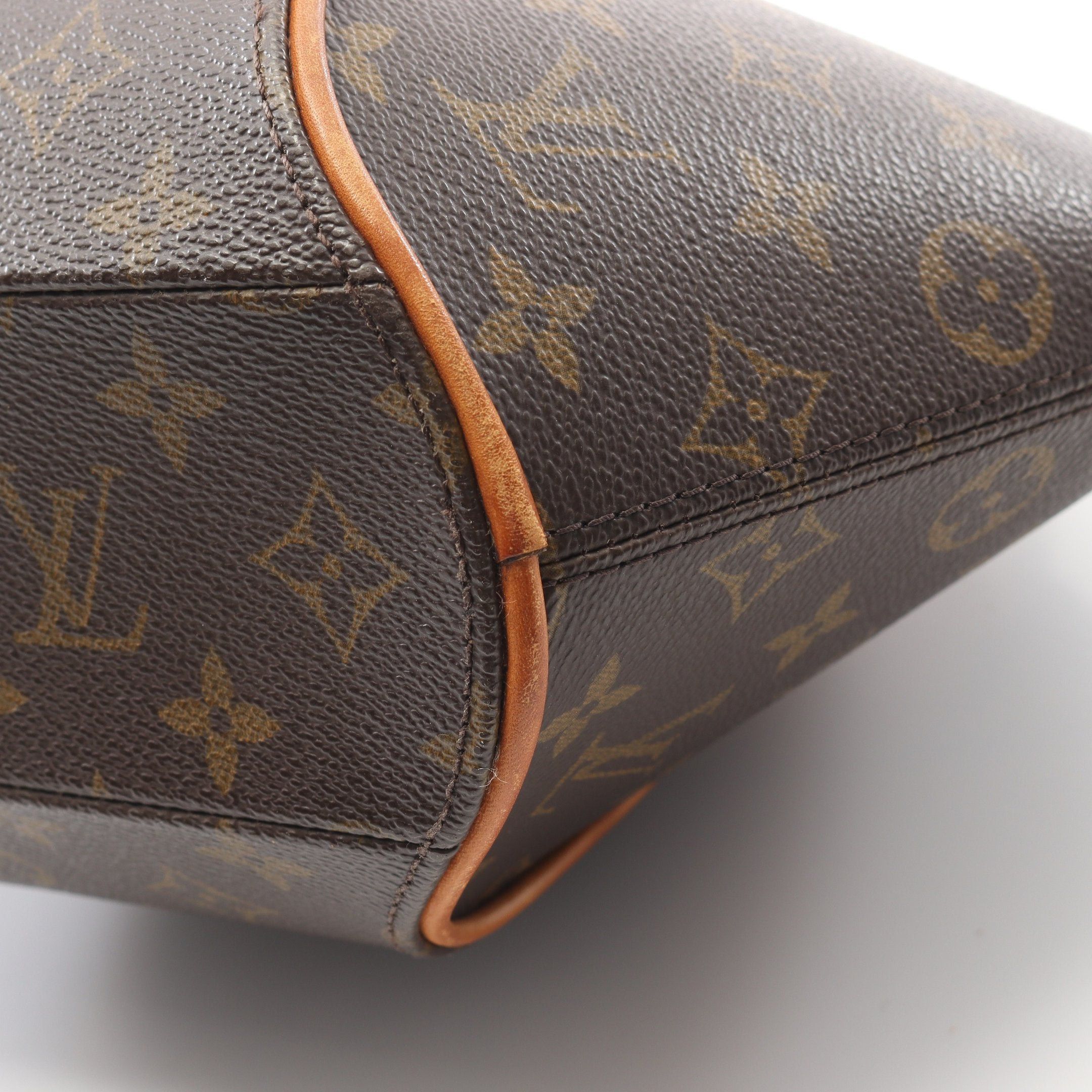 Louis Vuitton Louis Vuitton Ellipse Pm Monogram Handbag Leather Brown Size ONE SIZE - 10 Thumbnail
