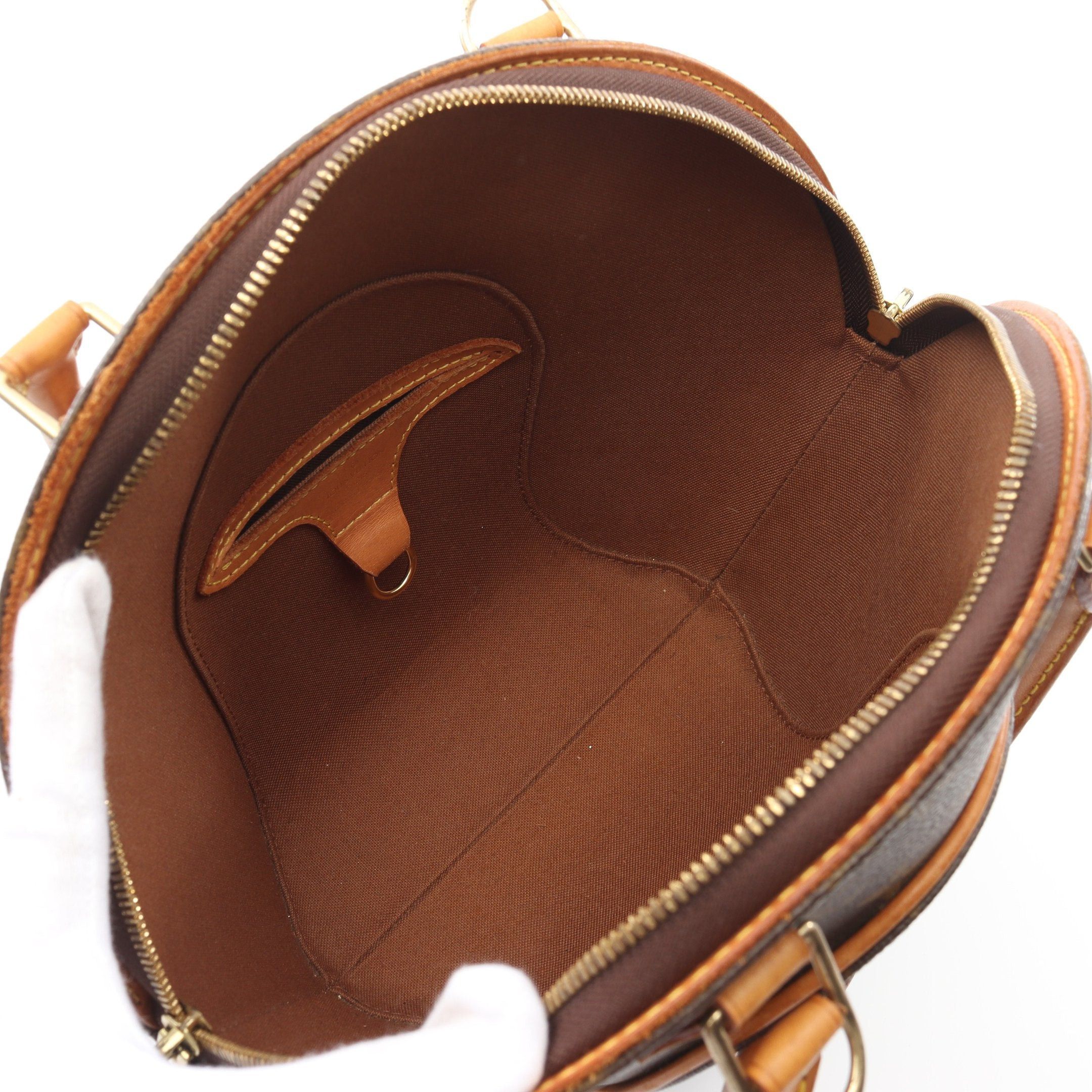 Louis Vuitton Louis Vuitton Ellipse Pm Monogram Handbag Leather Brown Size ONE SIZE - 3 Thumbnail