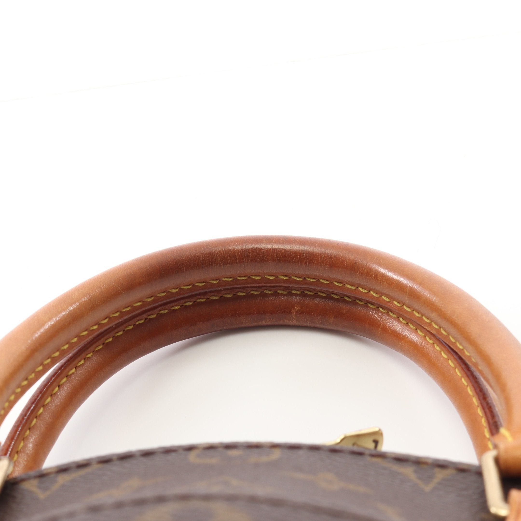 Louis Vuitton Louis Vuitton Ellipse Pm Monogram Handbag Leather Brown Size ONE SIZE - 8 Thumbnail