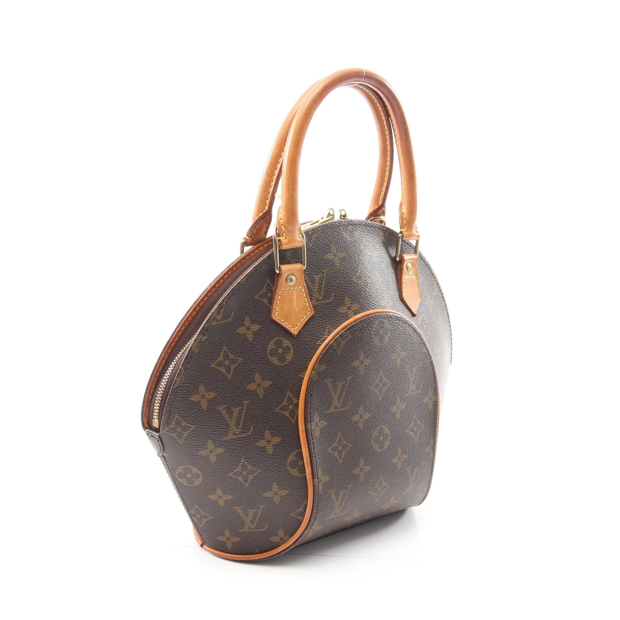 Louis Vuitton Louis Vuitton Ellipse Pm Monogram Handbag Leather Brown Size ONE SIZE - 2 Thumbnail
