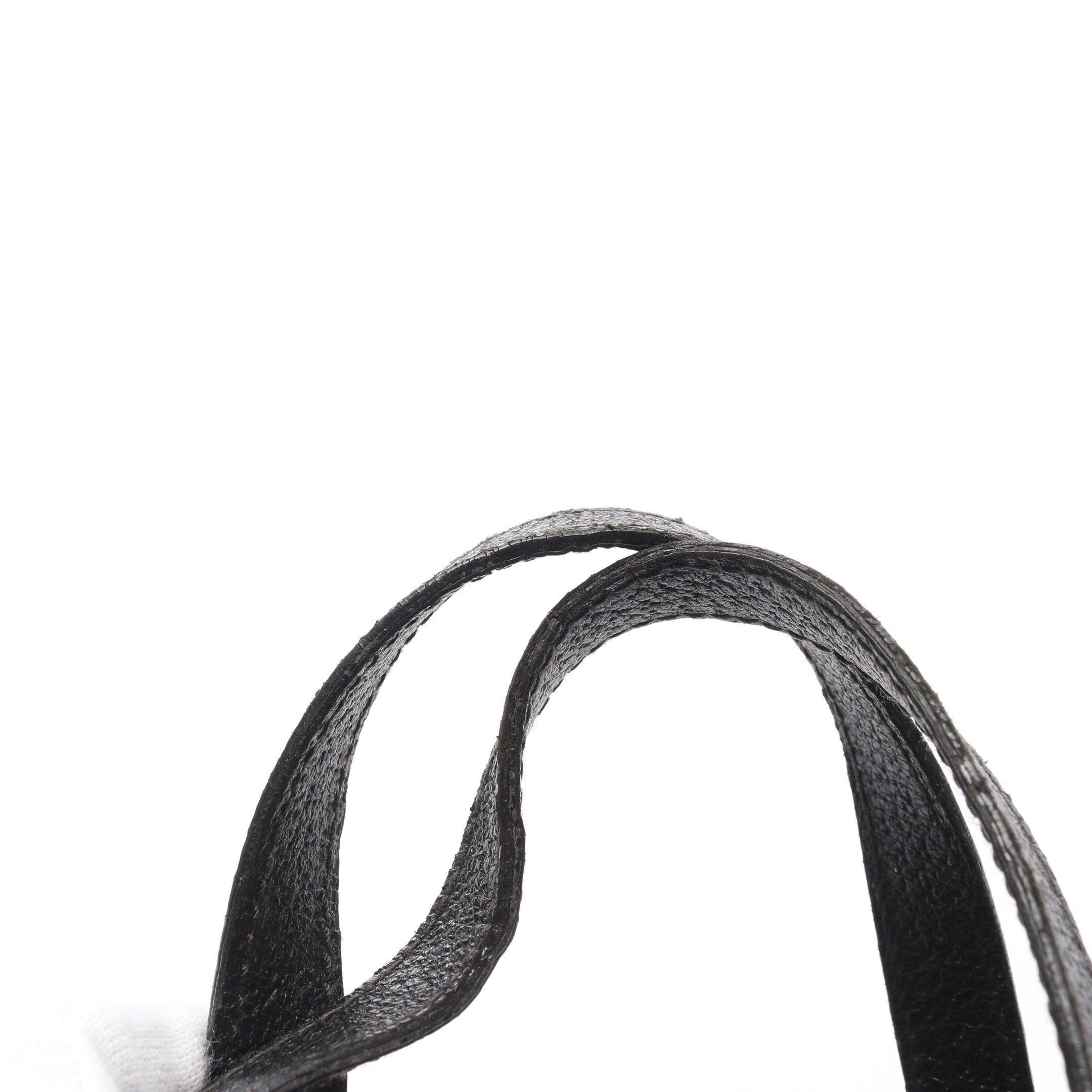 Gucci Gucci Gg Canvas Handbag Leather Black Size ONE SIZE - 5 Thumbnail
