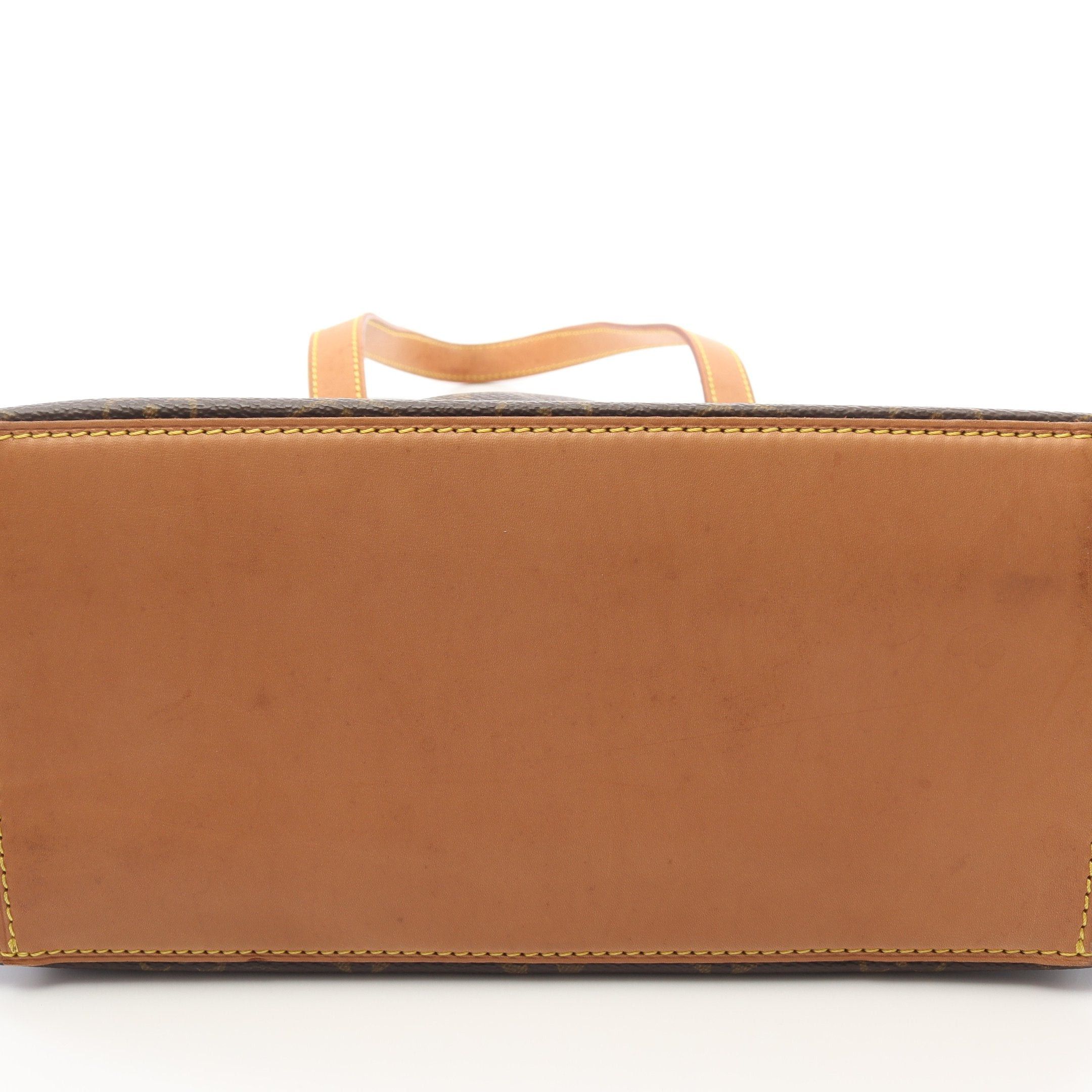 Louis Vuitton Louis Vuitton Cabas Piano Monogram Shoulder Bag Leather Brown Size ONE SIZE - 6 Thumbnail