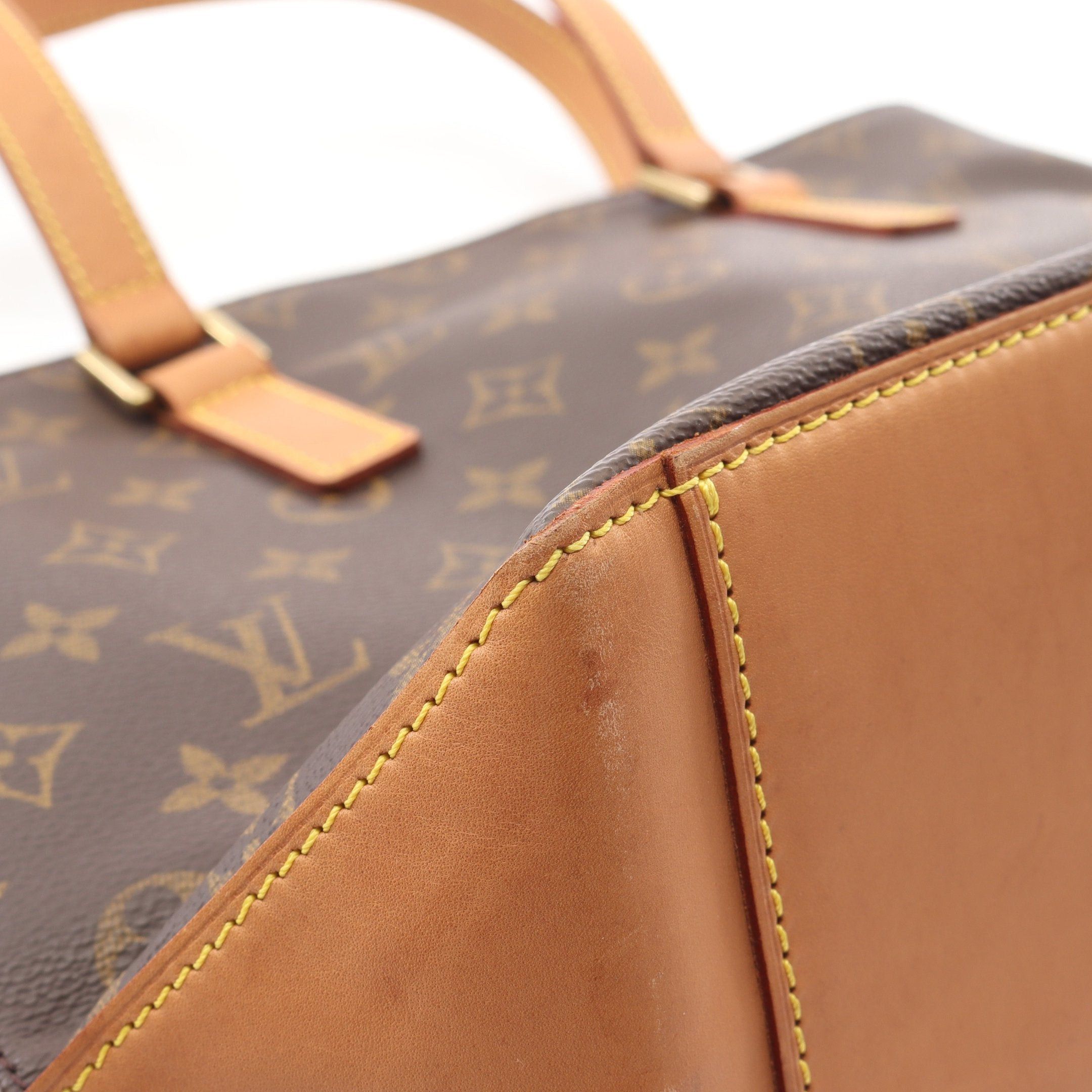 Louis Vuitton Louis Vuitton Cabas Piano Monogram Shoulder Bag Leather Brown Size ONE SIZE - 8 Thumbnail