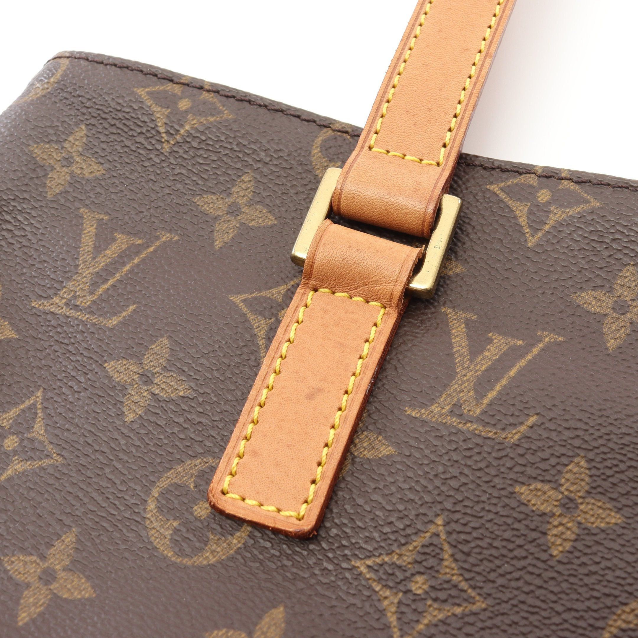 Louis Vuitton Louis Vuitton Cabas Piano Monogram Shoulder Bag Leather Brown Size ONE SIZE - 9 Thumbnail