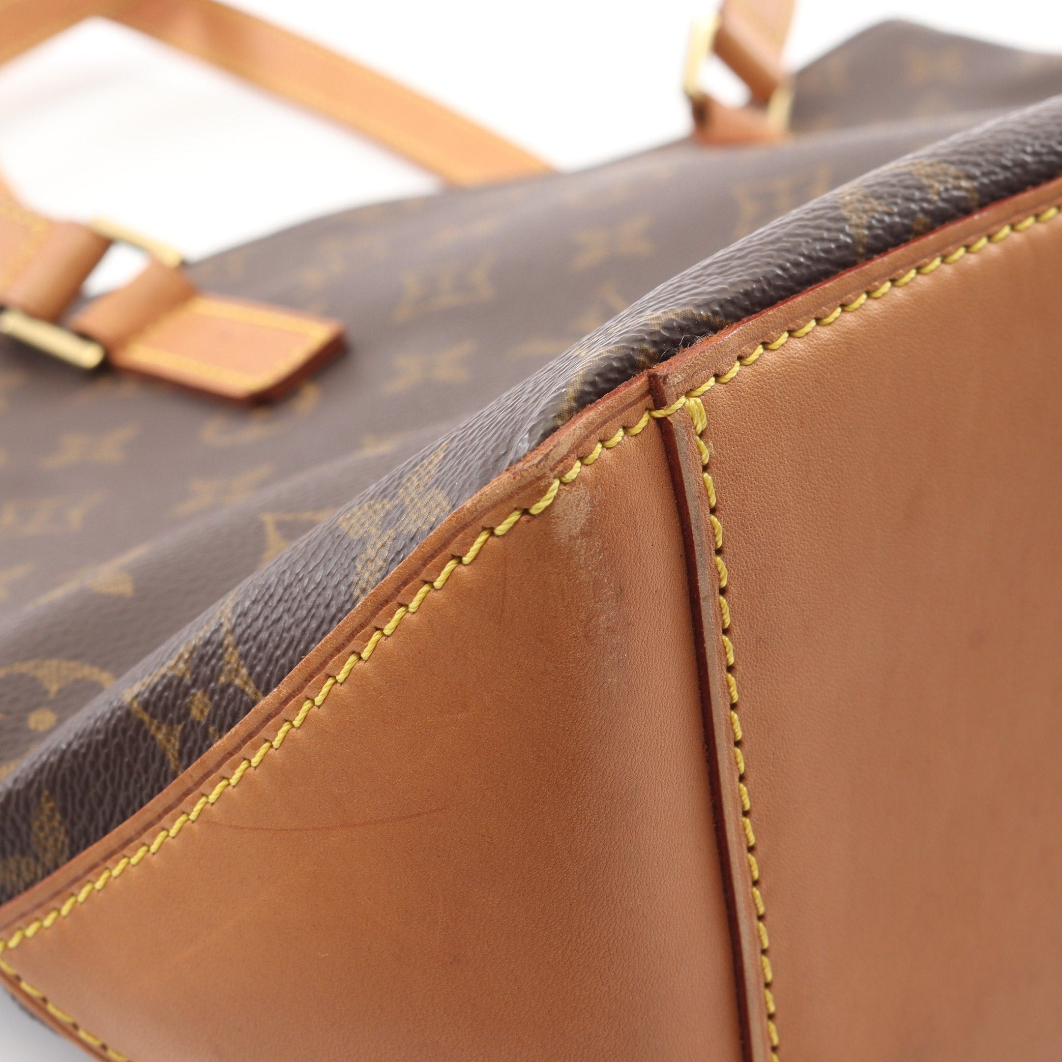 Louis Vuitton Louis Vuitton Cabas Piano Monogram Shoulder Bag Leather Brown Size ONE SIZE - 7 Thumbnail