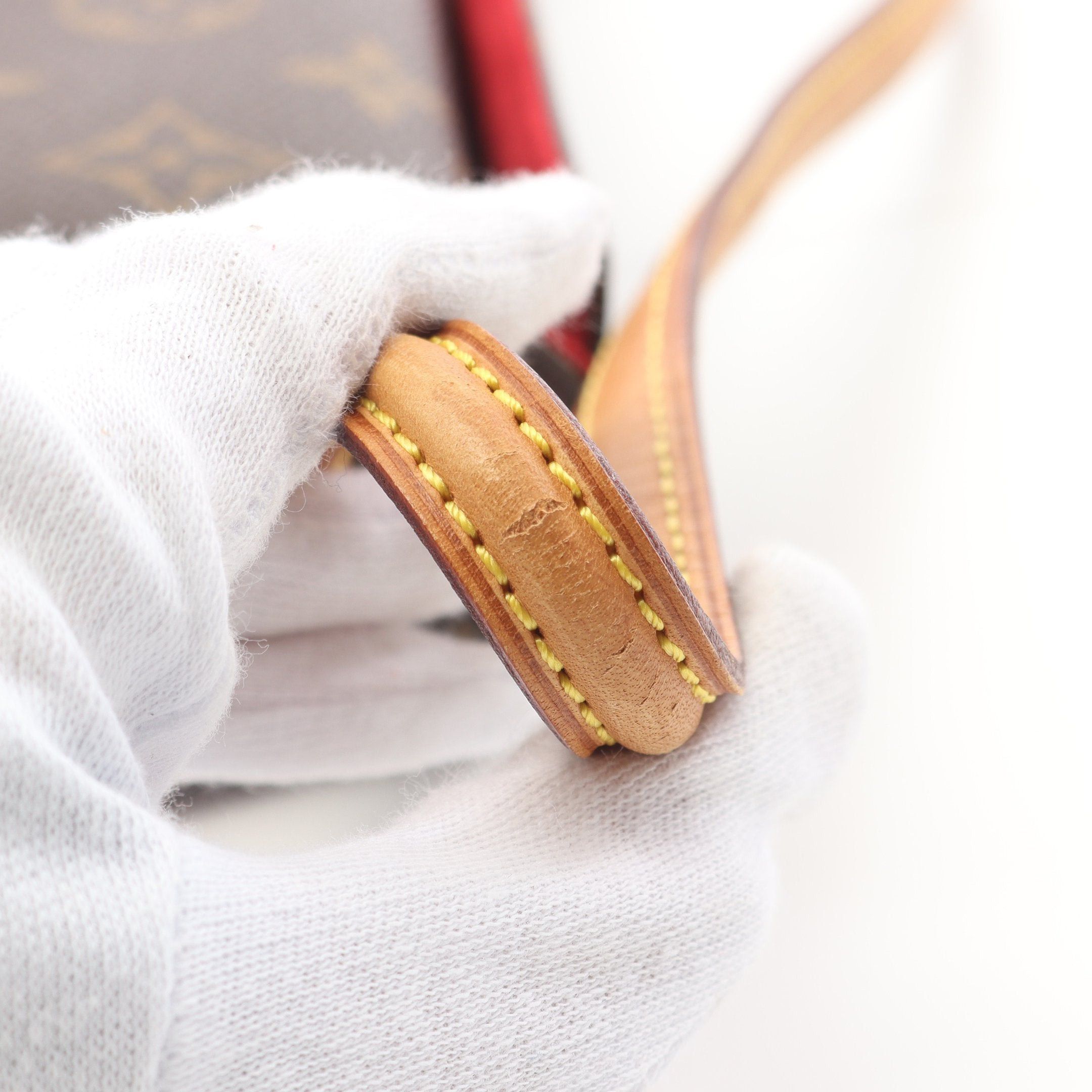 Louis Vuitton Louis Vuitton Recital Monogram Handbag Leather Brown Size ONE SIZE - 9 Thumbnail