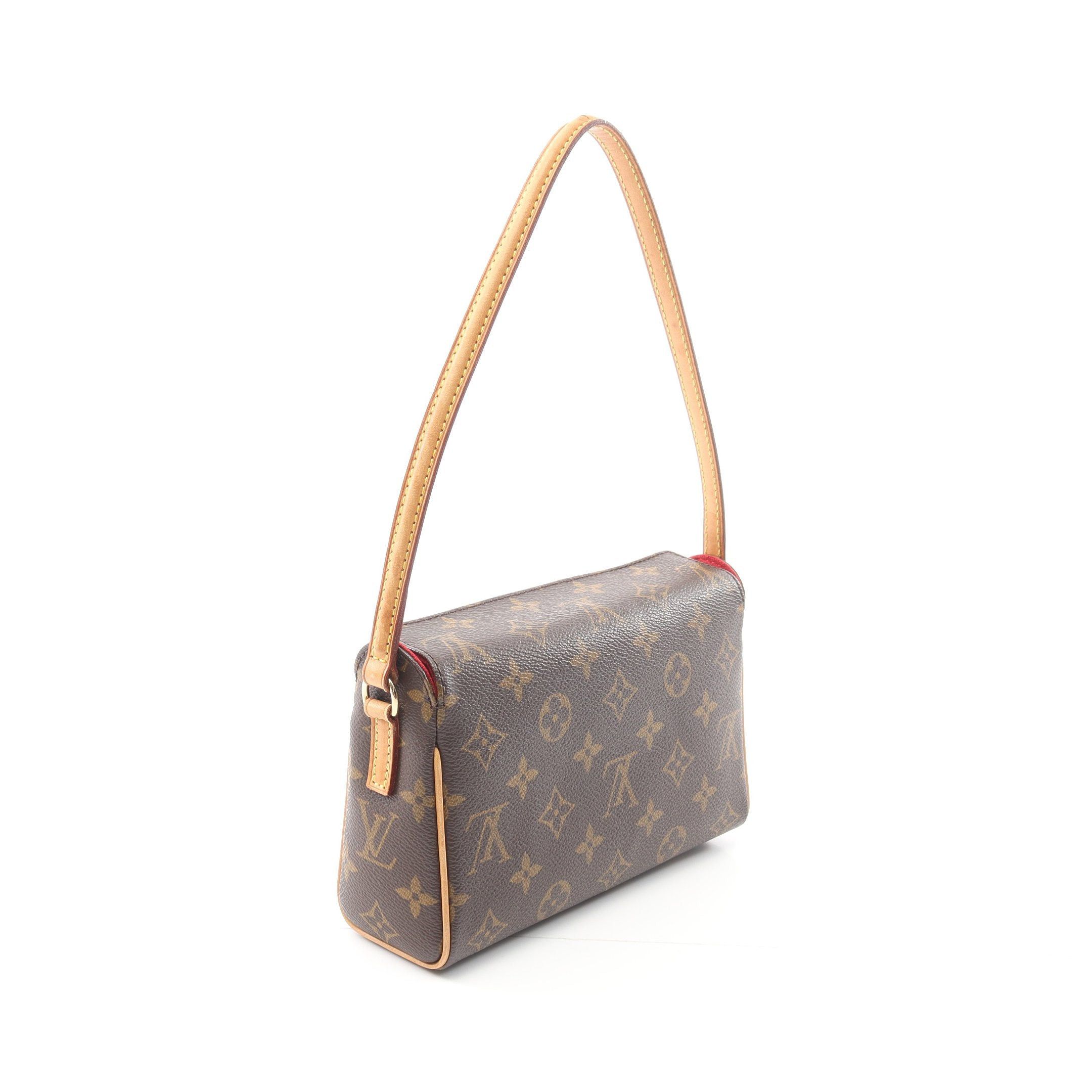 Louis Vuitton Louis Vuitton Recital Monogram Handbag Leather Brown Size ONE SIZE - 2 Thumbnail