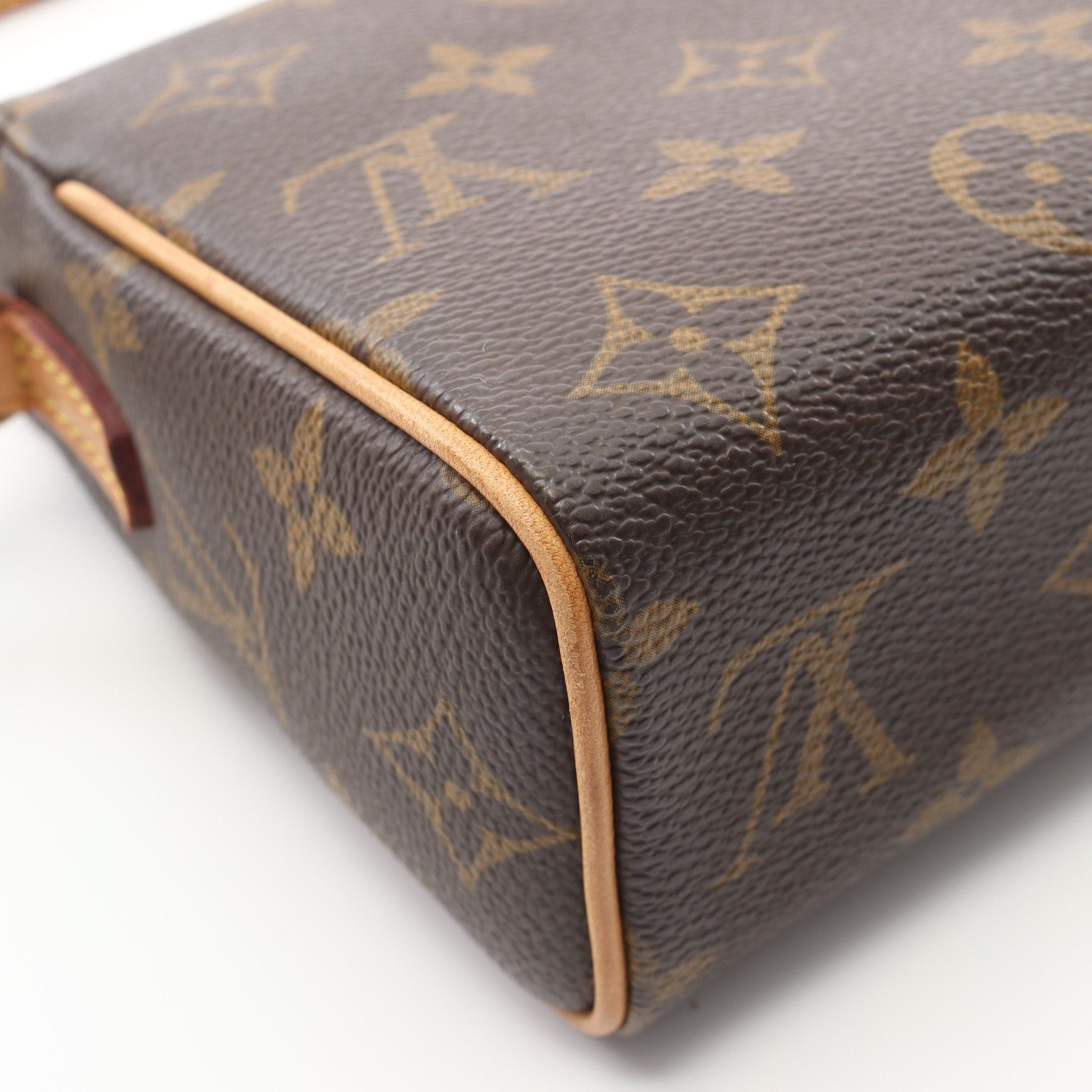 Louis Vuitton Louis Vuitton Recital Monogram Handbag Leather Brown Size ONE SIZE - 6 Thumbnail