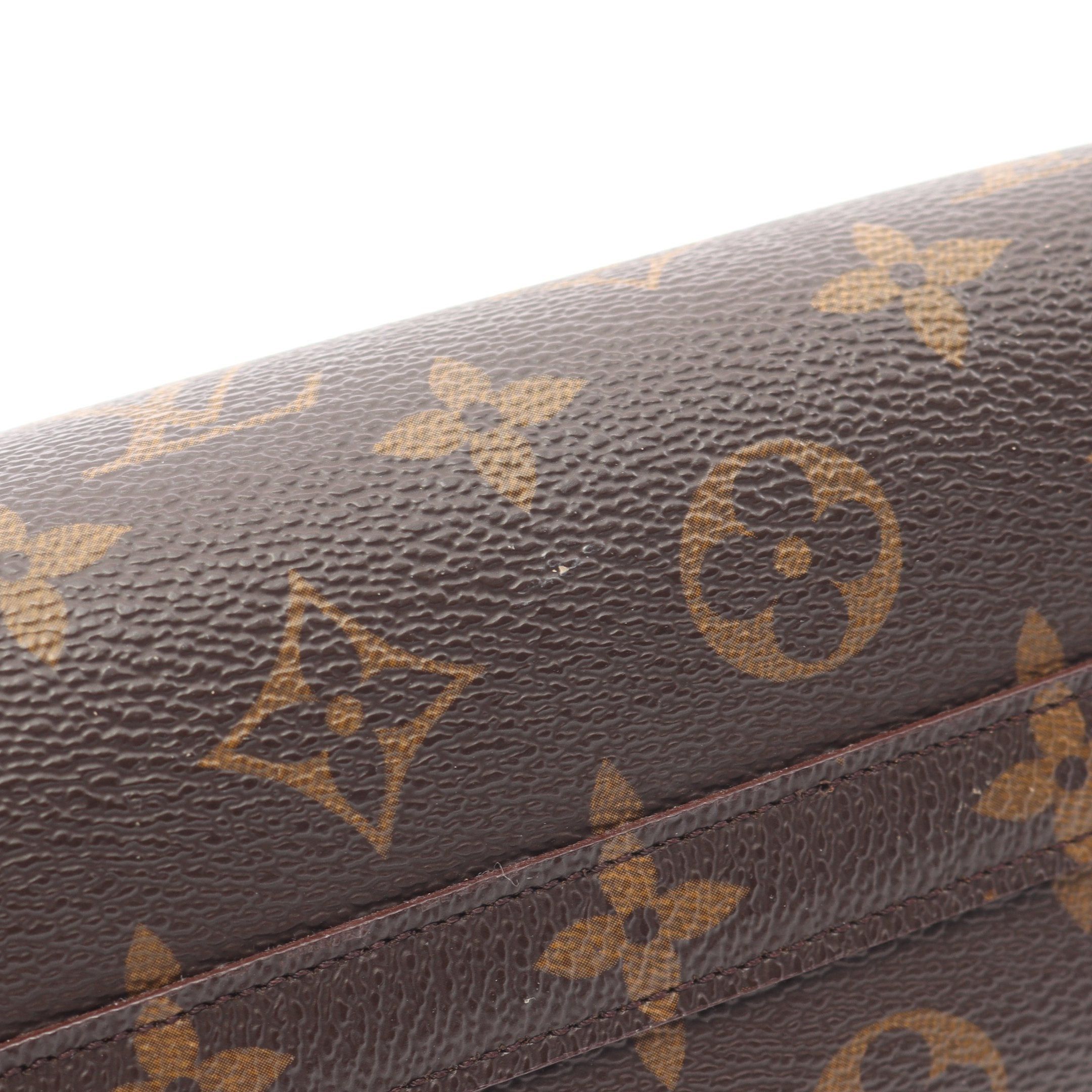Louis Vuitton Louis Vuitton Truth Demironde Monogram Pouch Brown Size ONE SIZE - 7 Thumbnail