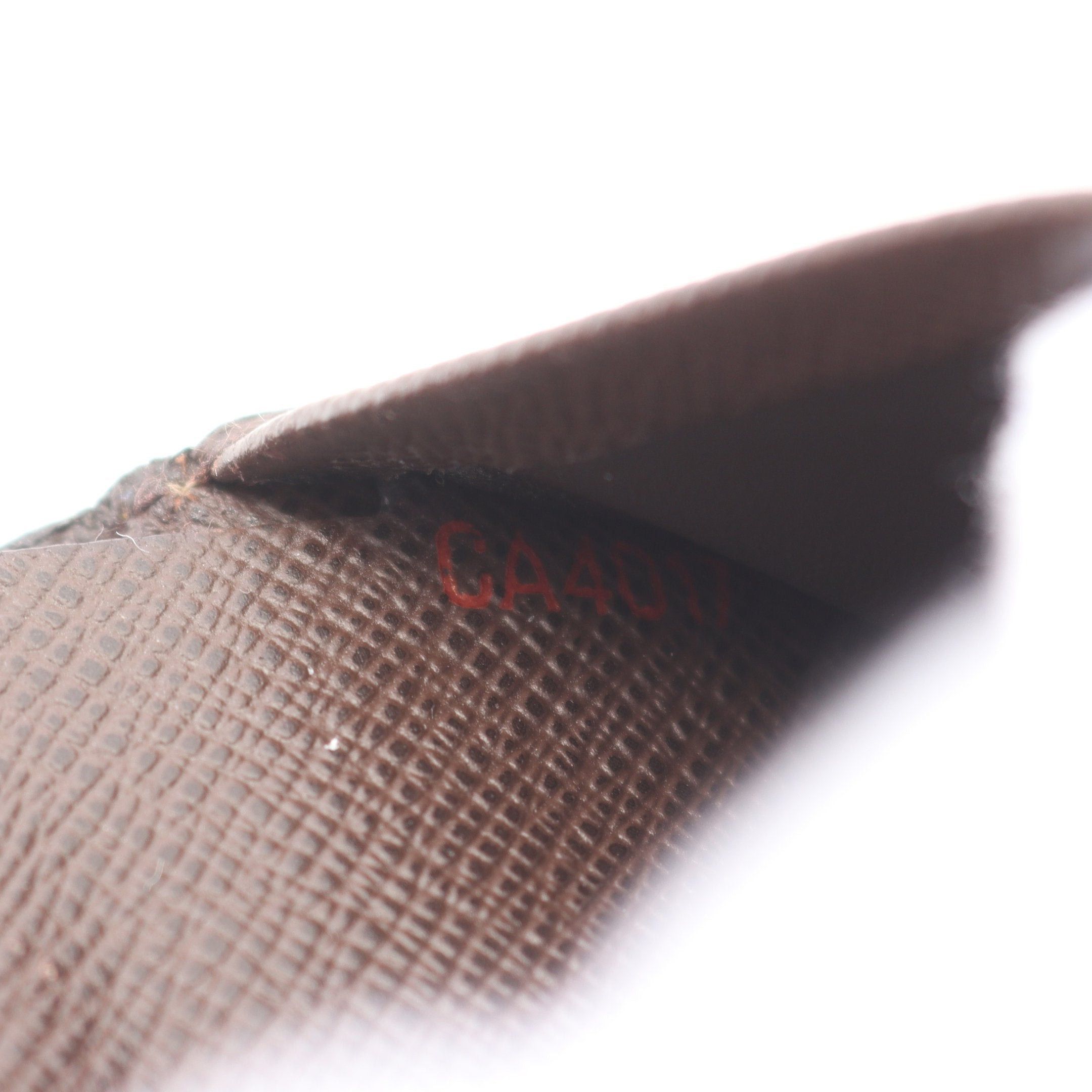 Louis Vuitton Louis Vuitton Portefeuil Viennois Damier Ebene Bi-Fold Wallet Brown Size ONE SIZE - 6 Thumbnail