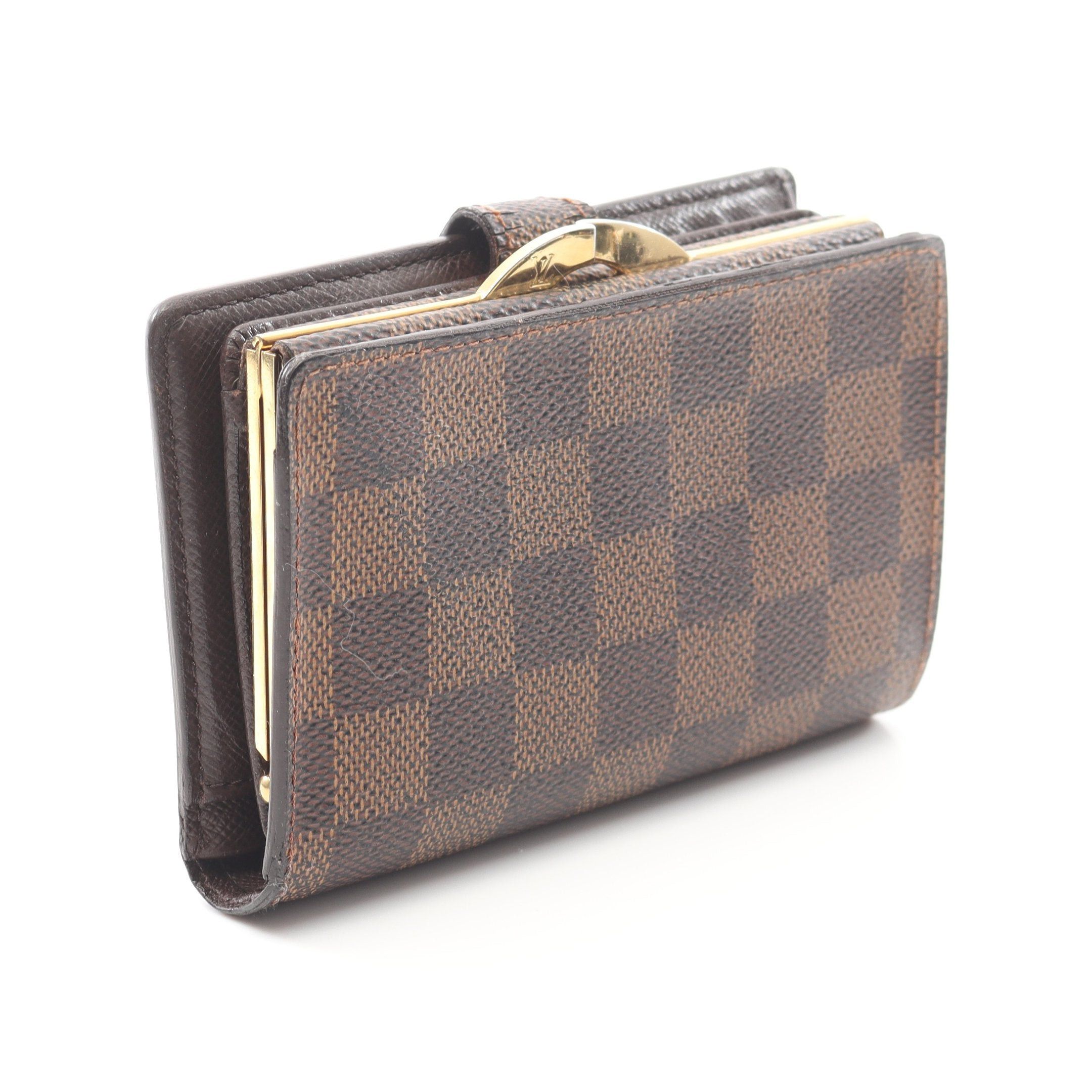Louis Vuitton Louis Vuitton Portefeuil Viennois Damier Ebene Bi-Fold Wallet Brown Size ONE SIZE - 2 Thumbnail