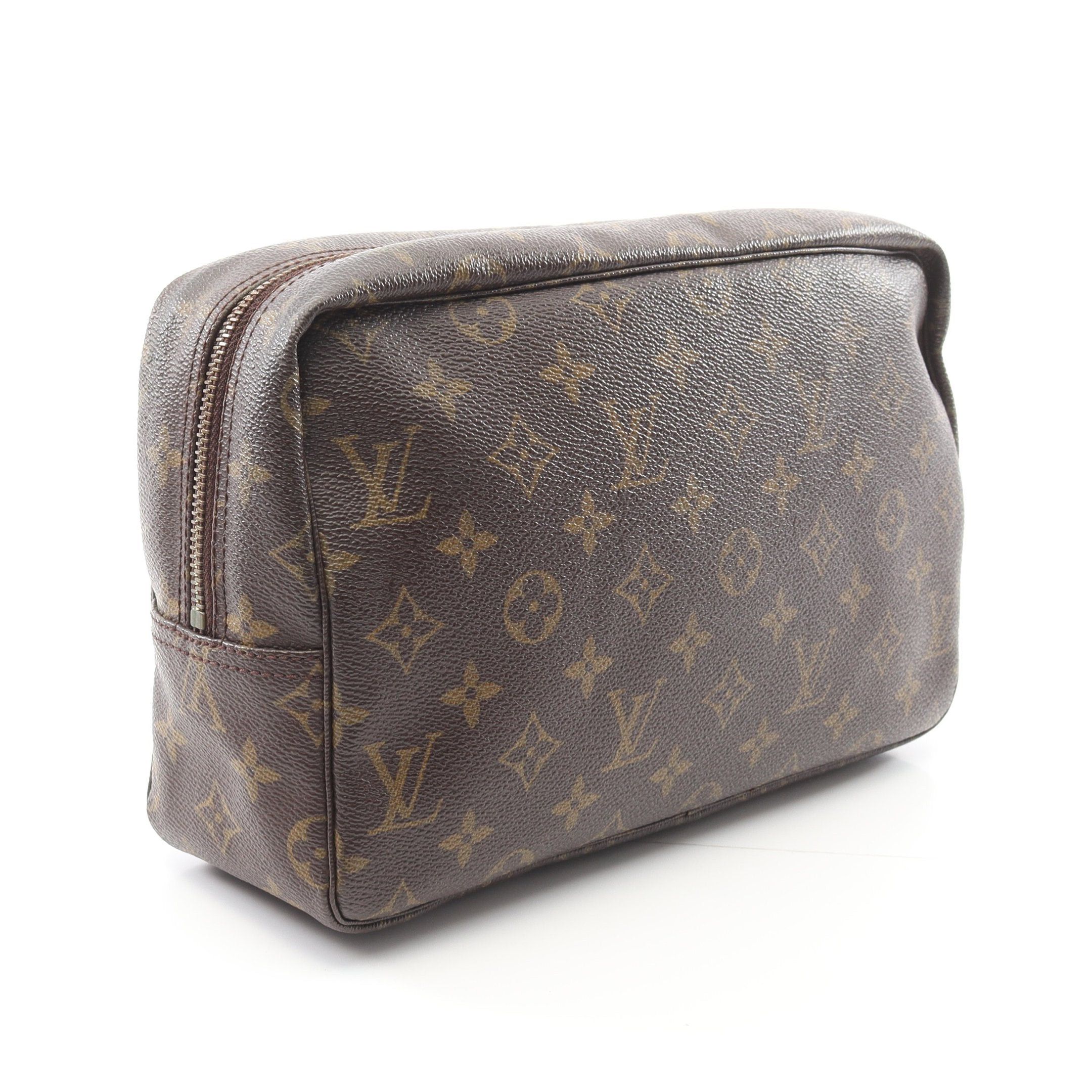 Louis Vuitton Louis Vuitton Truth Toilette 28 Monogram Cosmetic Pouch Brown Size ONE SIZE - 2 Thumbnail