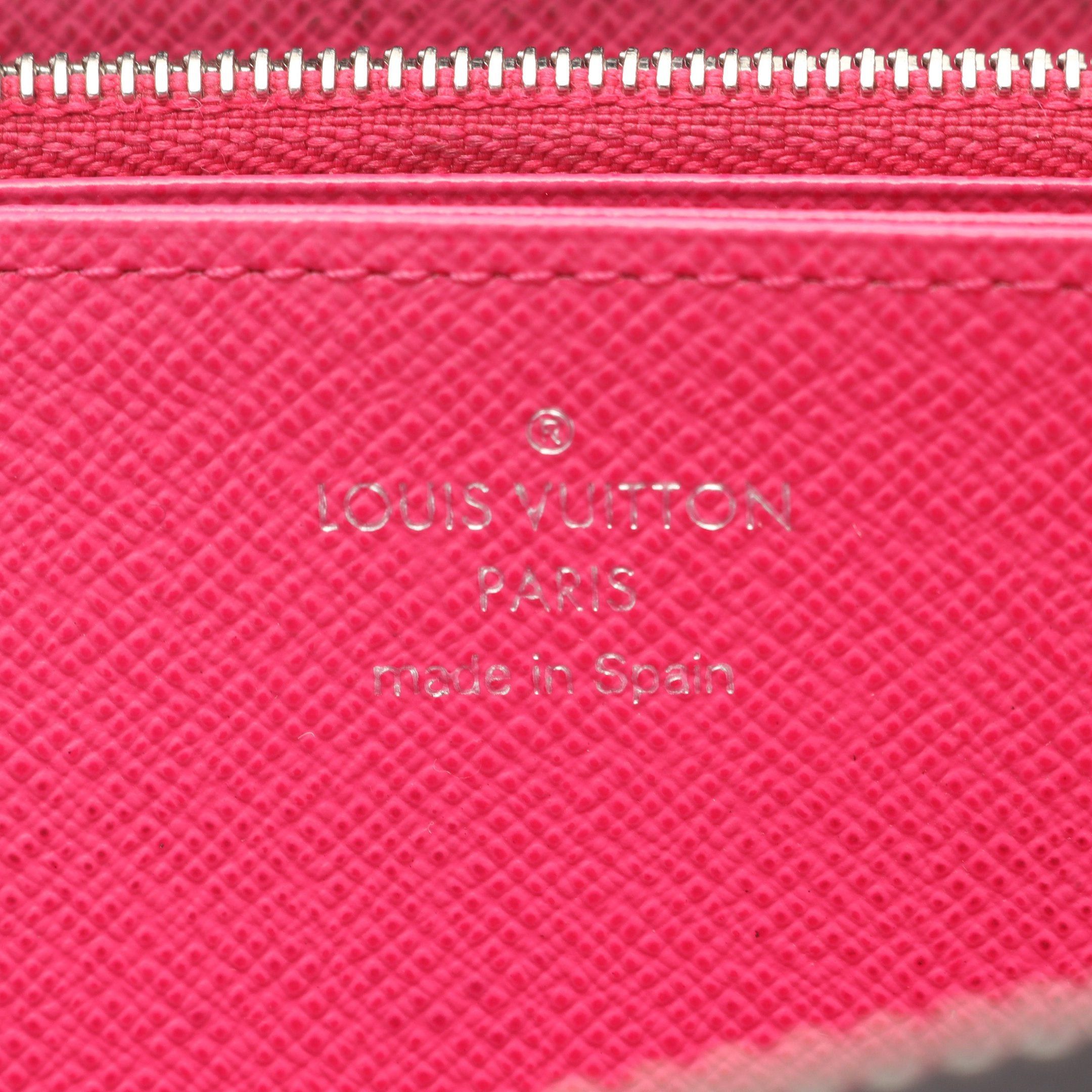 Louis Vuitton Louis Vuitton Zippy Wallet Epi Noir Hot Pink Round Zipper Long Leather Black Size ONE SIZE - 4 Thumbnail