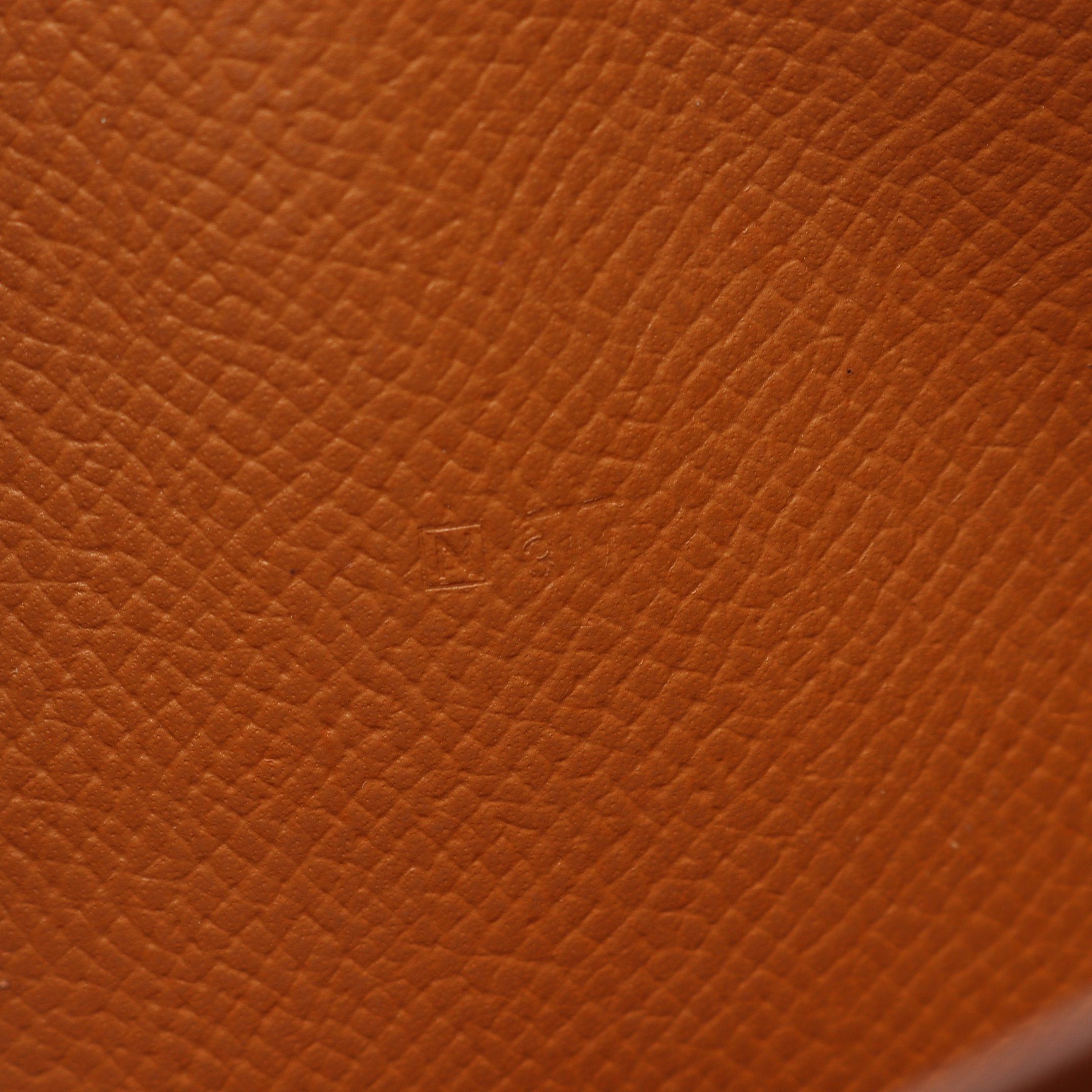Hermes Hermes Azap Long Gold Round Zipper Wallet Veau Epsom Light Brown Silver Hardware □N Engraved Size ONE SIZE - 5 Thumbnail