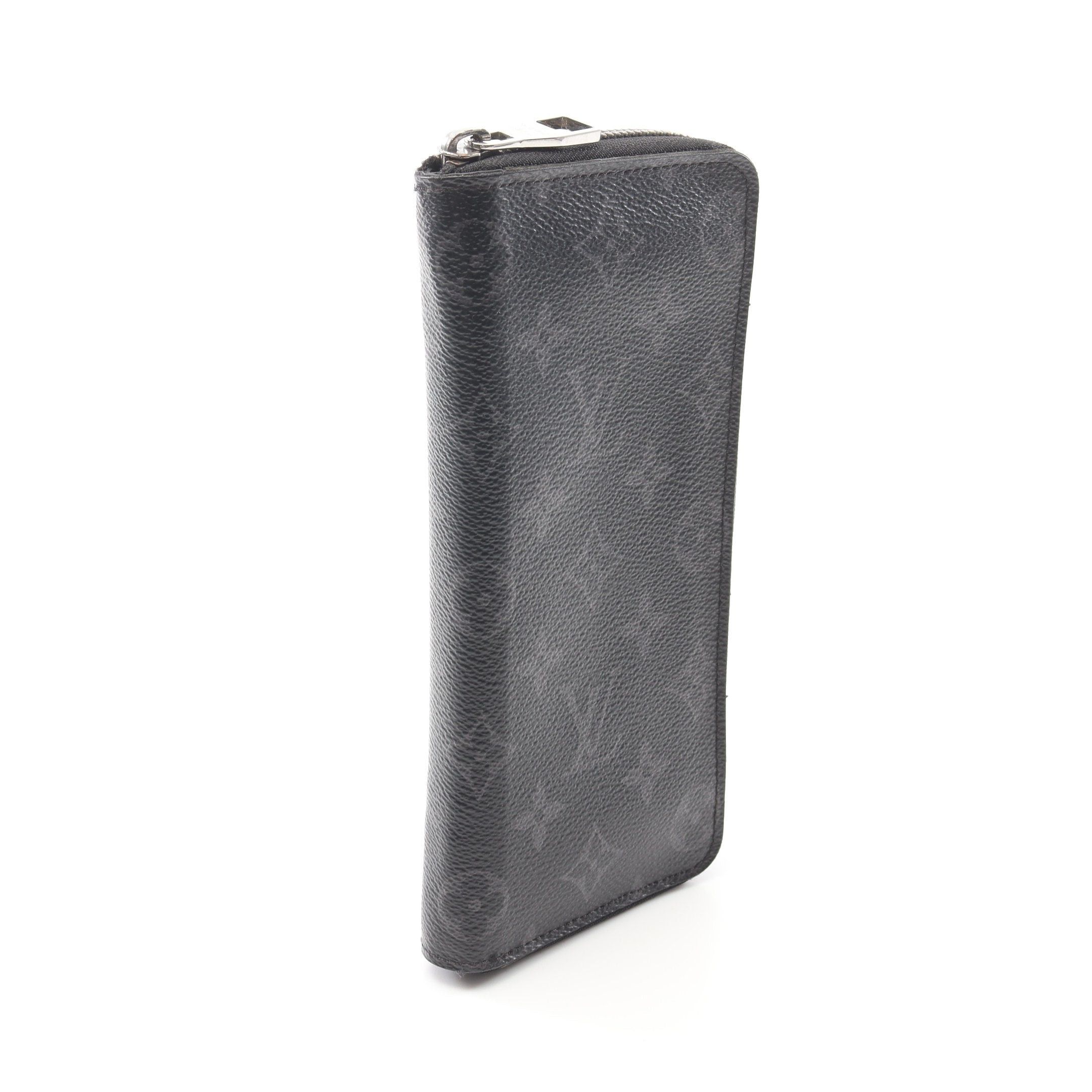 Louis Vuitton Louis Vuitton Zippy Wallet Vertical Monogram Eclipse Round Zipper Long Leather Black Size ONE SIZE - 2 Thumbnail