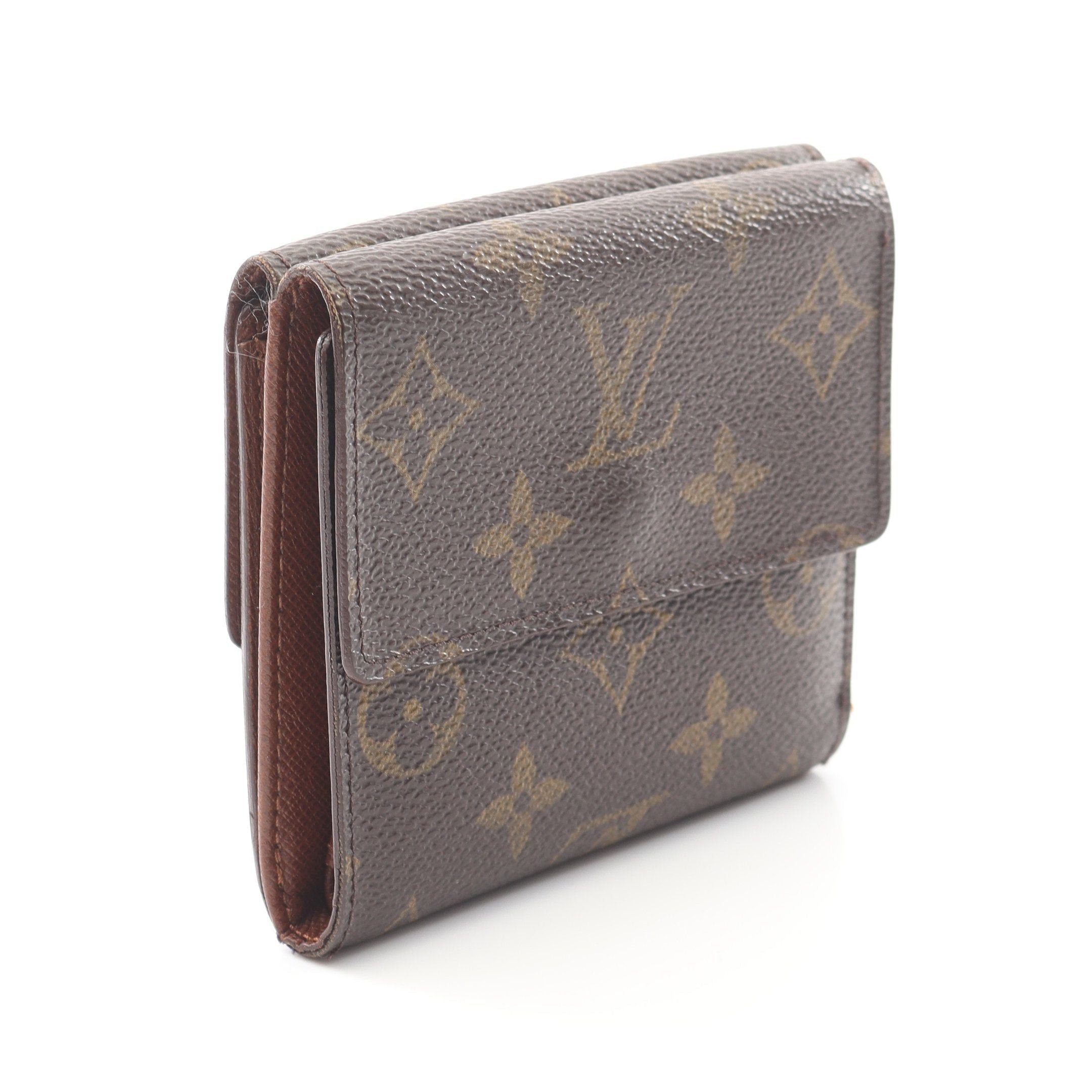 Louis Vuitton Louis Vuitton Porto Monnaie Bie Cult Credit Monogram Trifold Wallet Double Hook Leather Brown Size ONE SIZE - 2 Thumbnail