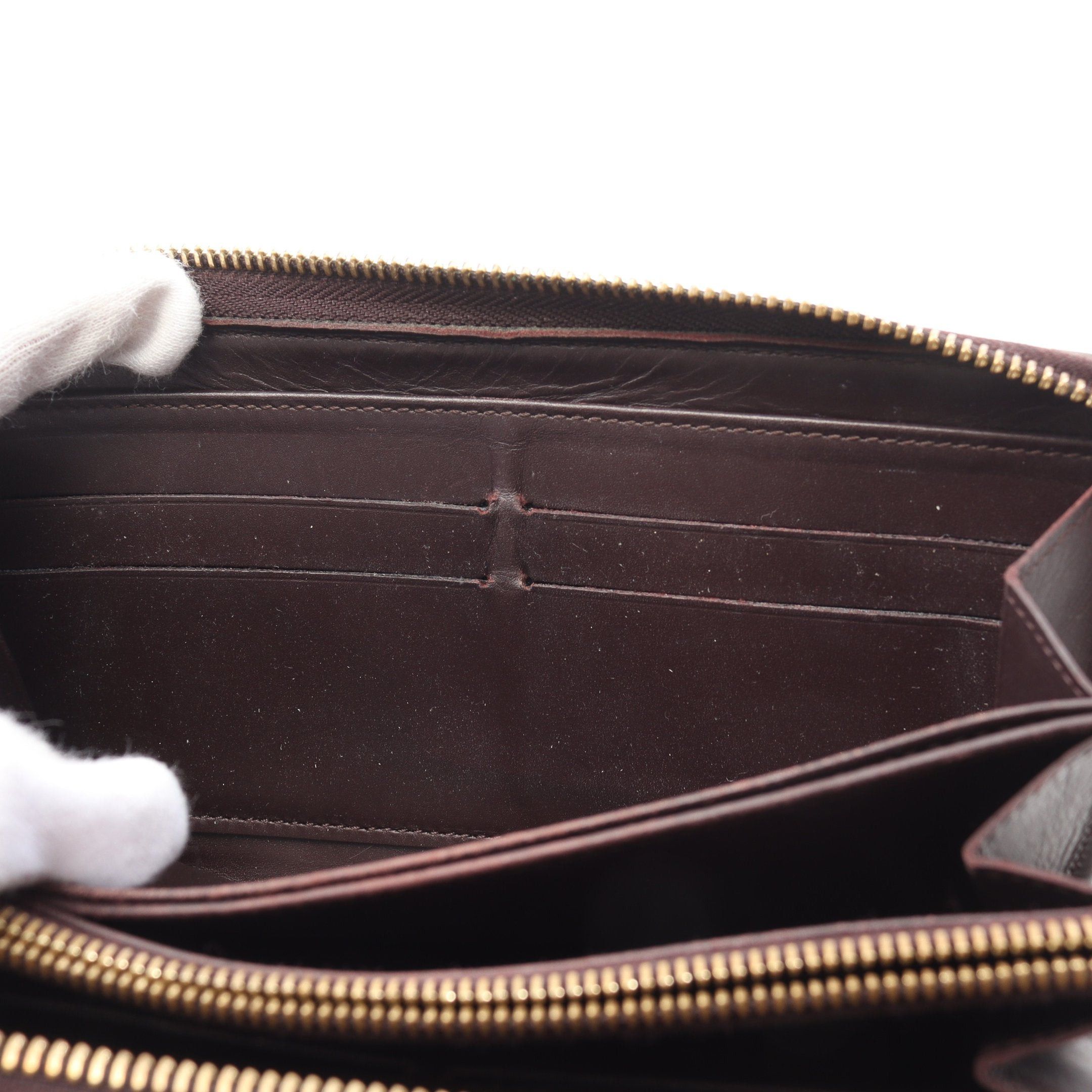 Louis Vuitton Louis Vuitton Zippy Wallet Monogram Vernis Amarante Round Zipper Long Leather Dark Purple Size ONE SIZE - 7 Thumbnail