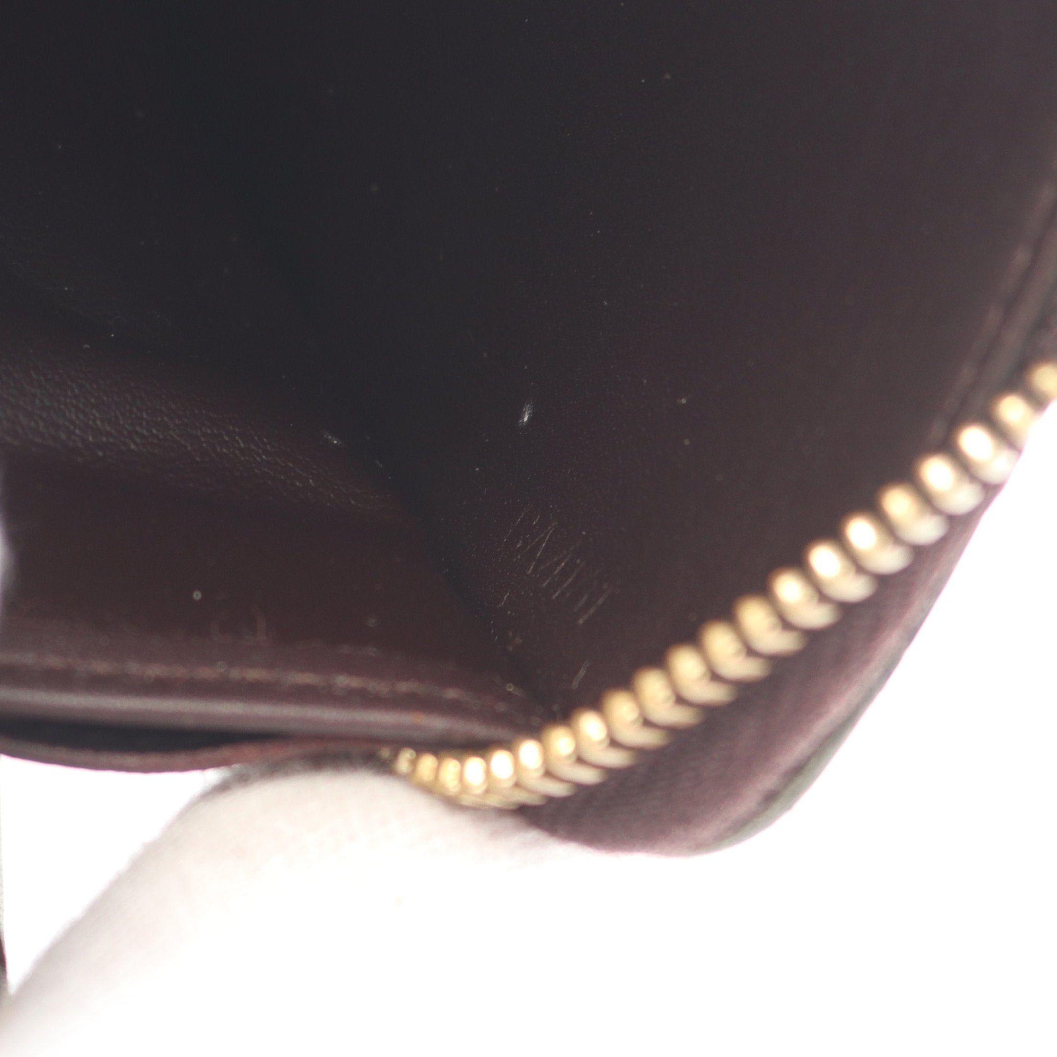 Louis Vuitton Louis Vuitton Zippy Wallet Monogram Vernis Amarante Round Zipper Long Leather Dark Purple Size ONE SIZE - 5 Thumbnail