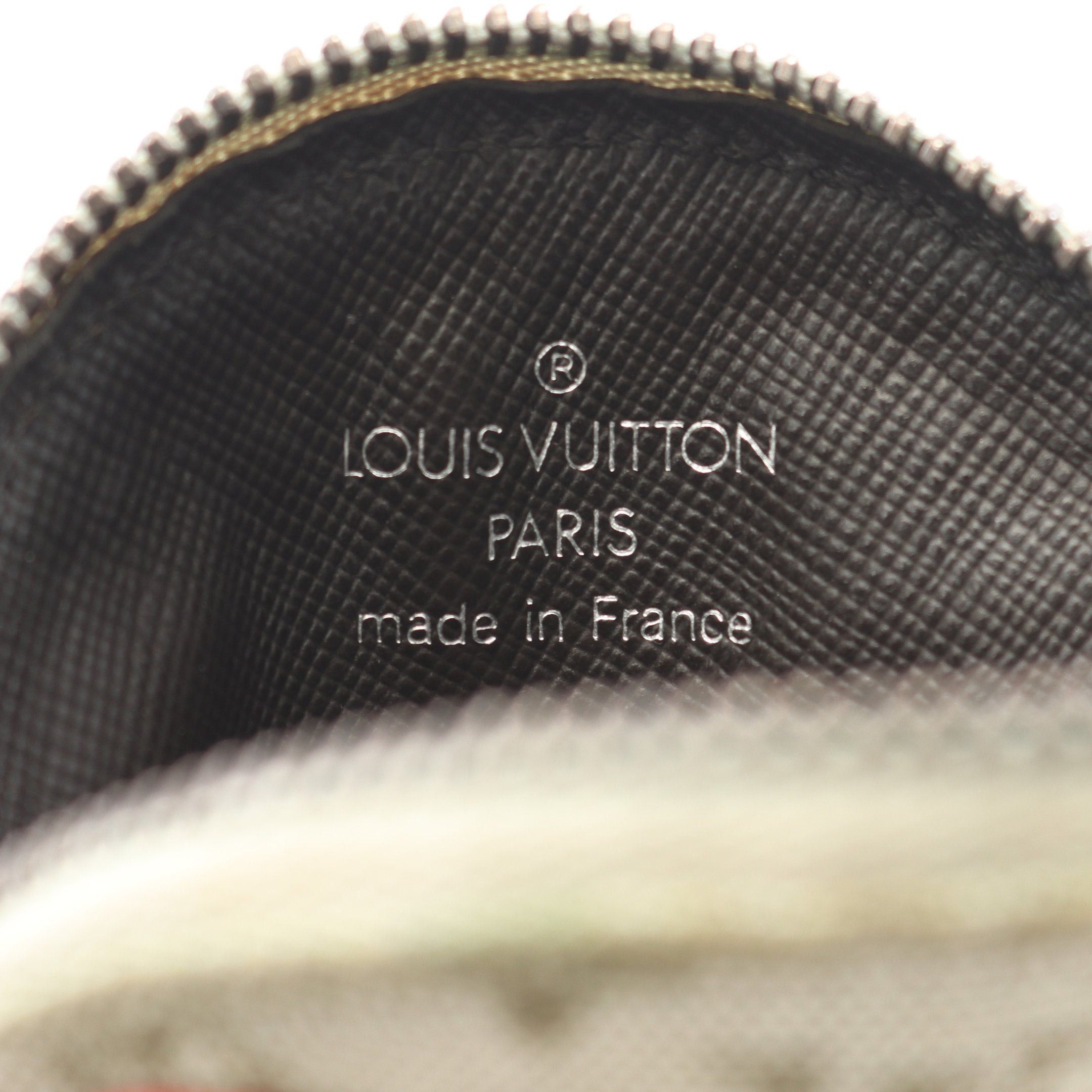 Louis Vuitton Louis Vuitton Conte De Fe Porte-Monnaie Ron Coin Purse Canvas Leather Khaki Green Orange Brown Size ONE SIZE - 4 Thumbnail