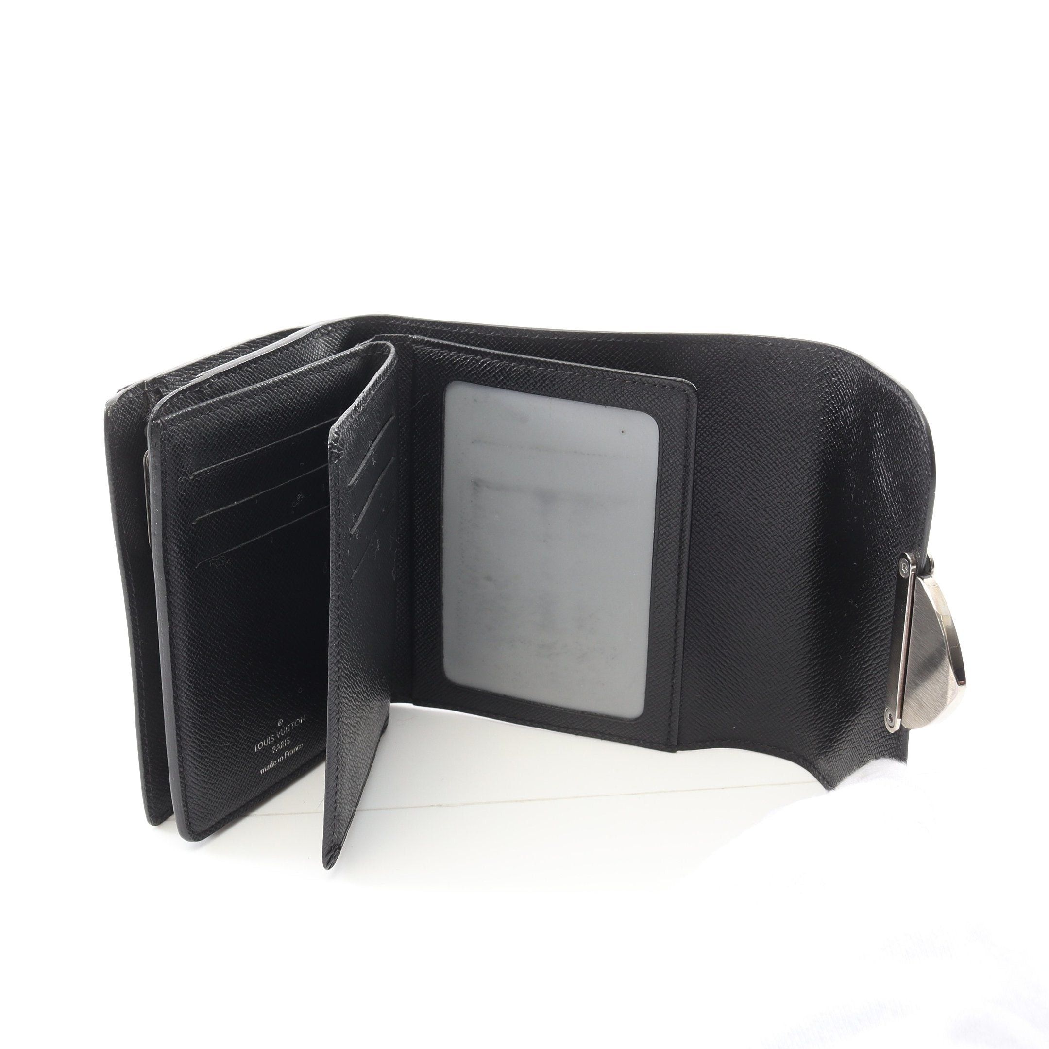 Louis Vuitton Louis Vuitton Portefeuil Joy Epi Noir Trifold Wallet Leather Black Size ONE SIZE - 3 Thumbnail