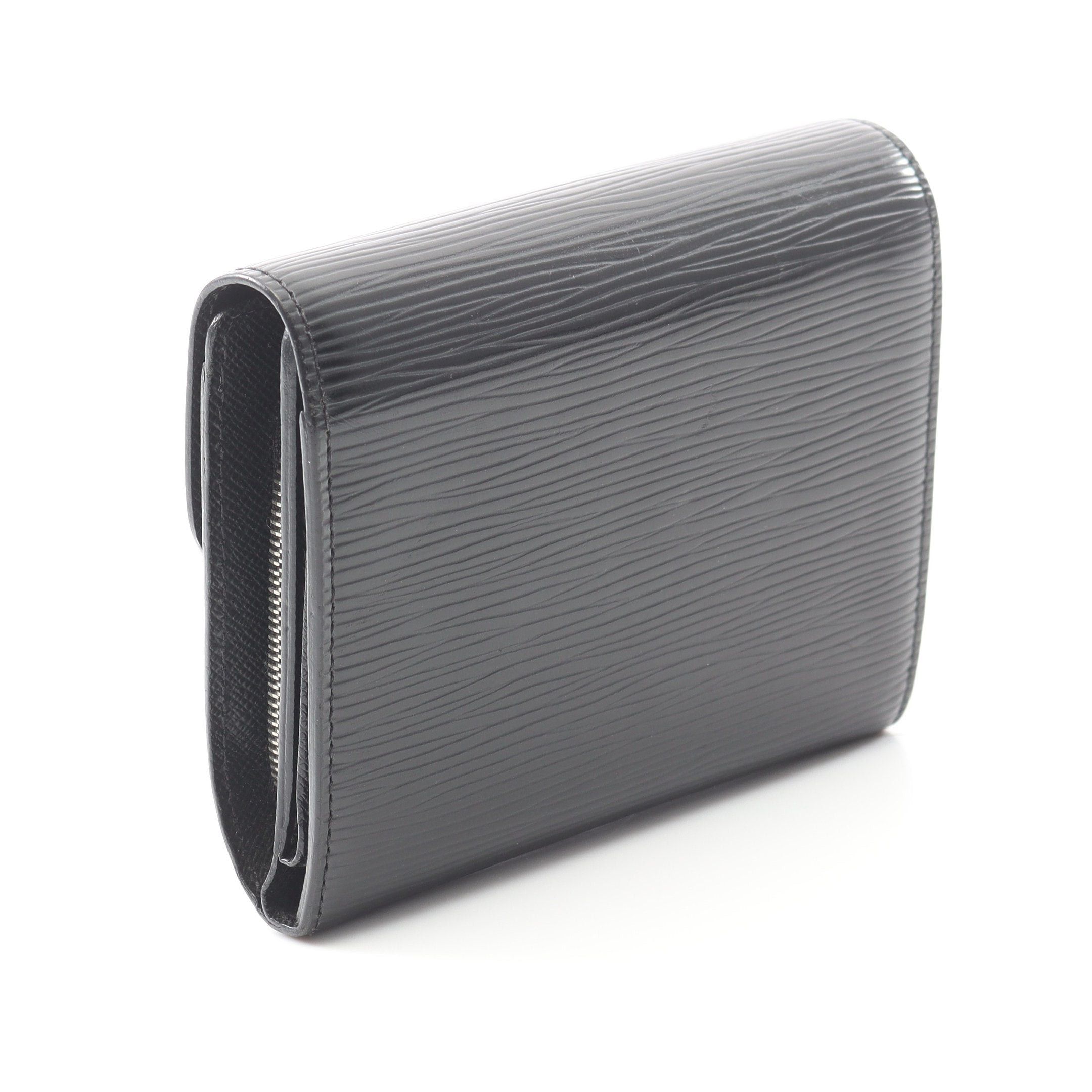 Louis Vuitton Louis Vuitton Portefeuil Joy Epi Noir Trifold Wallet Leather Black Size ONE SIZE - 2 Thumbnail