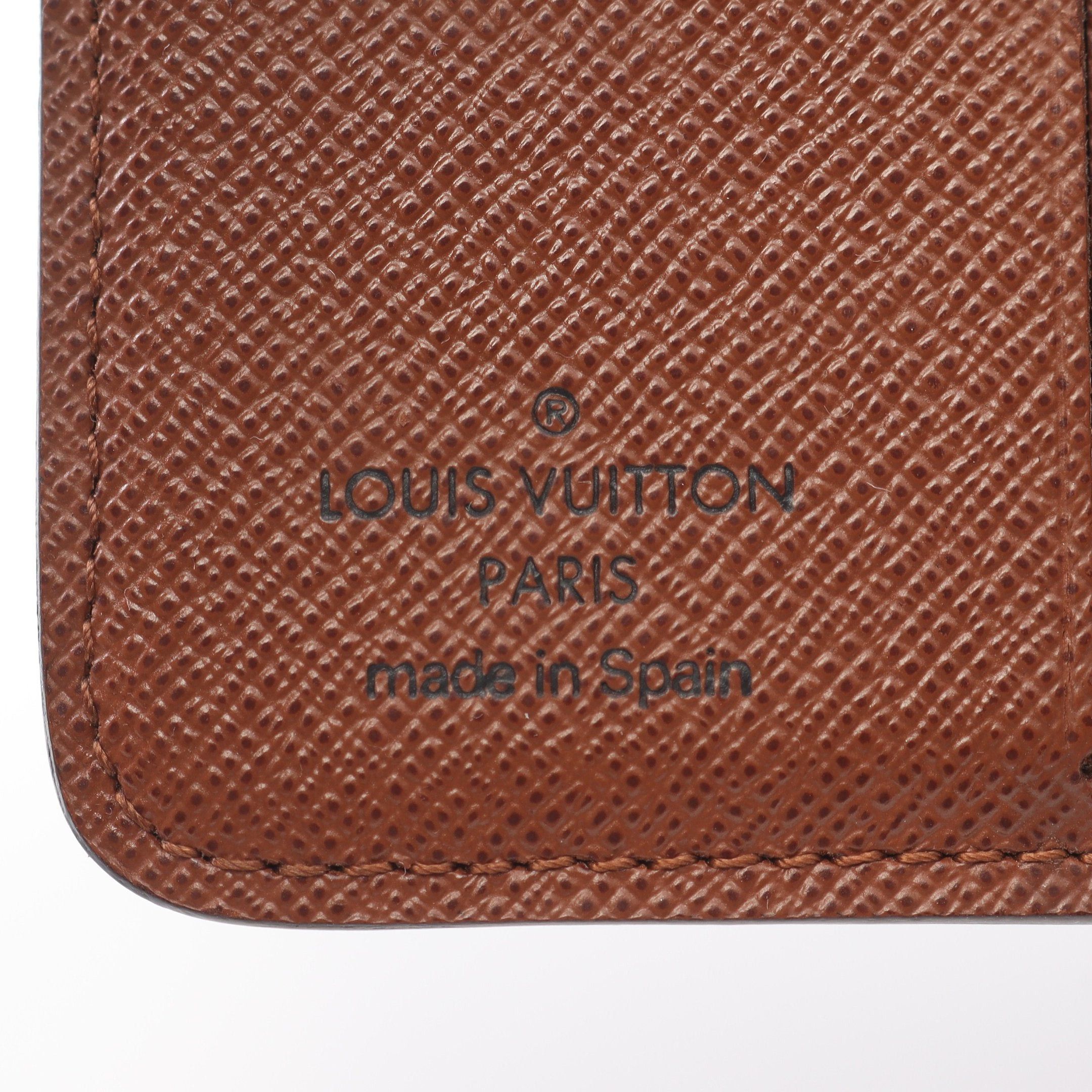 Louis Vuitton Louis Vuitton Compact Zip Monogram Bi-Fold Wallet Brown Size ONE SIZE - 5 Thumbnail