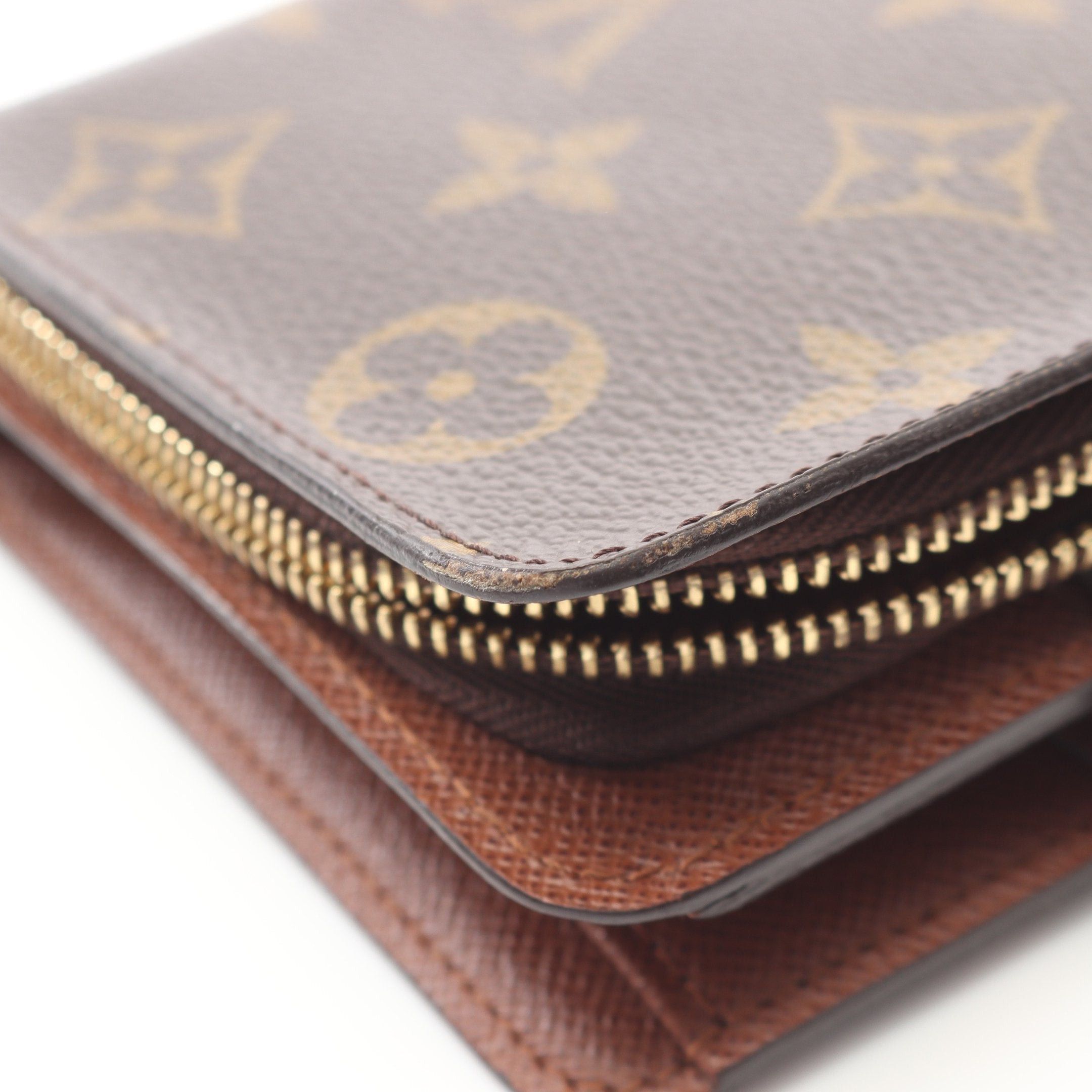 Louis Vuitton Louis Vuitton Compact Zip Monogram Bi-Fold Wallet Brown Size ONE SIZE - 12 Thumbnail